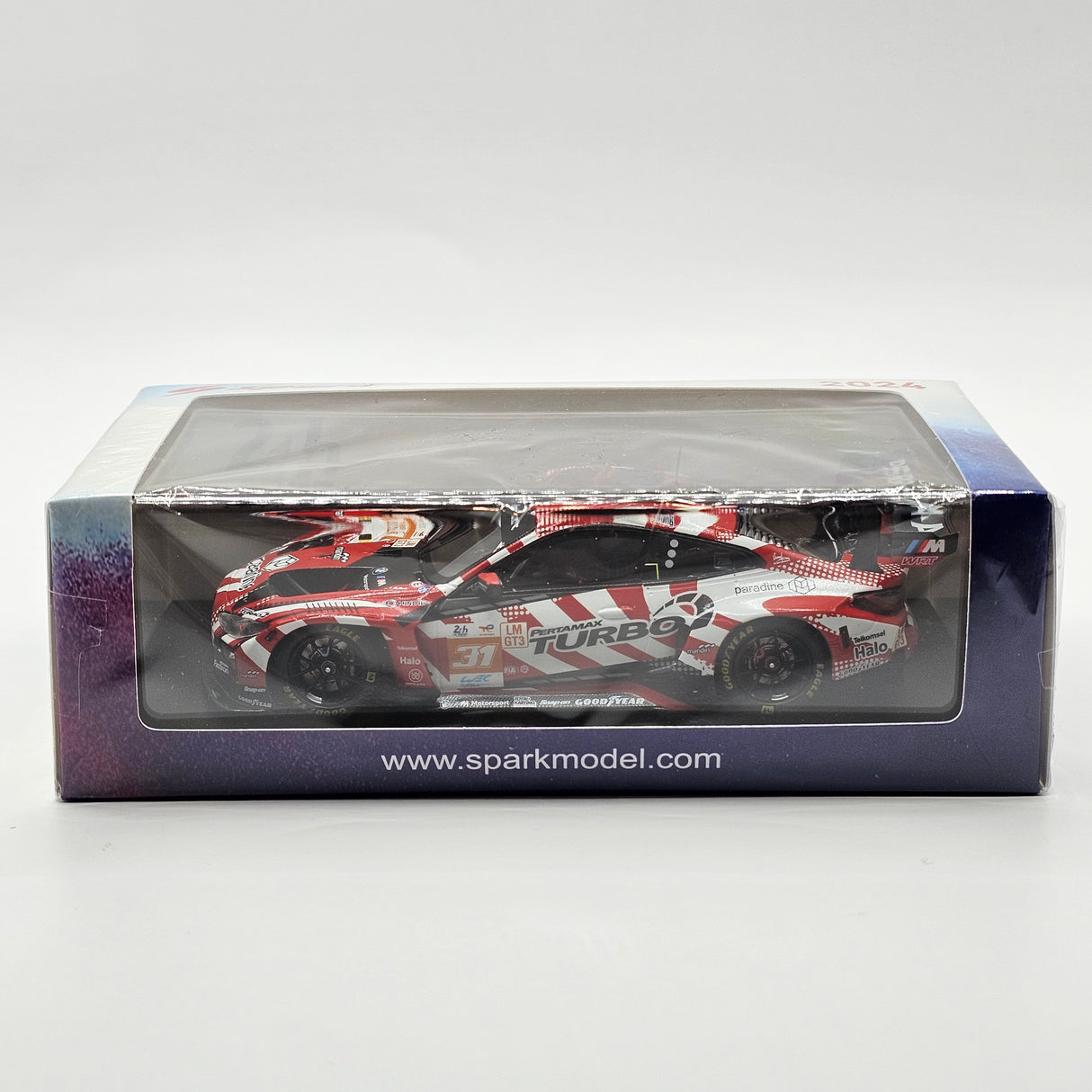 Spark BMW M4 GT3 #31 Team WRT 24Hrs Le Mans 2024 LMGT3 2nd 1/43 Scale S9147