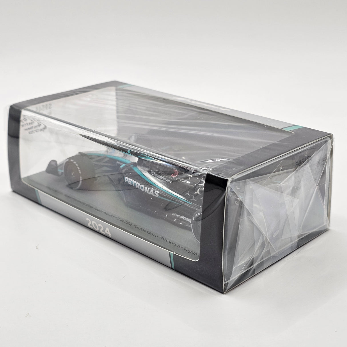 Spark Mercedes-AMG F1 W15 #63 George Russell Winner Las Vegas F1 GP 2024 1/43 Scale