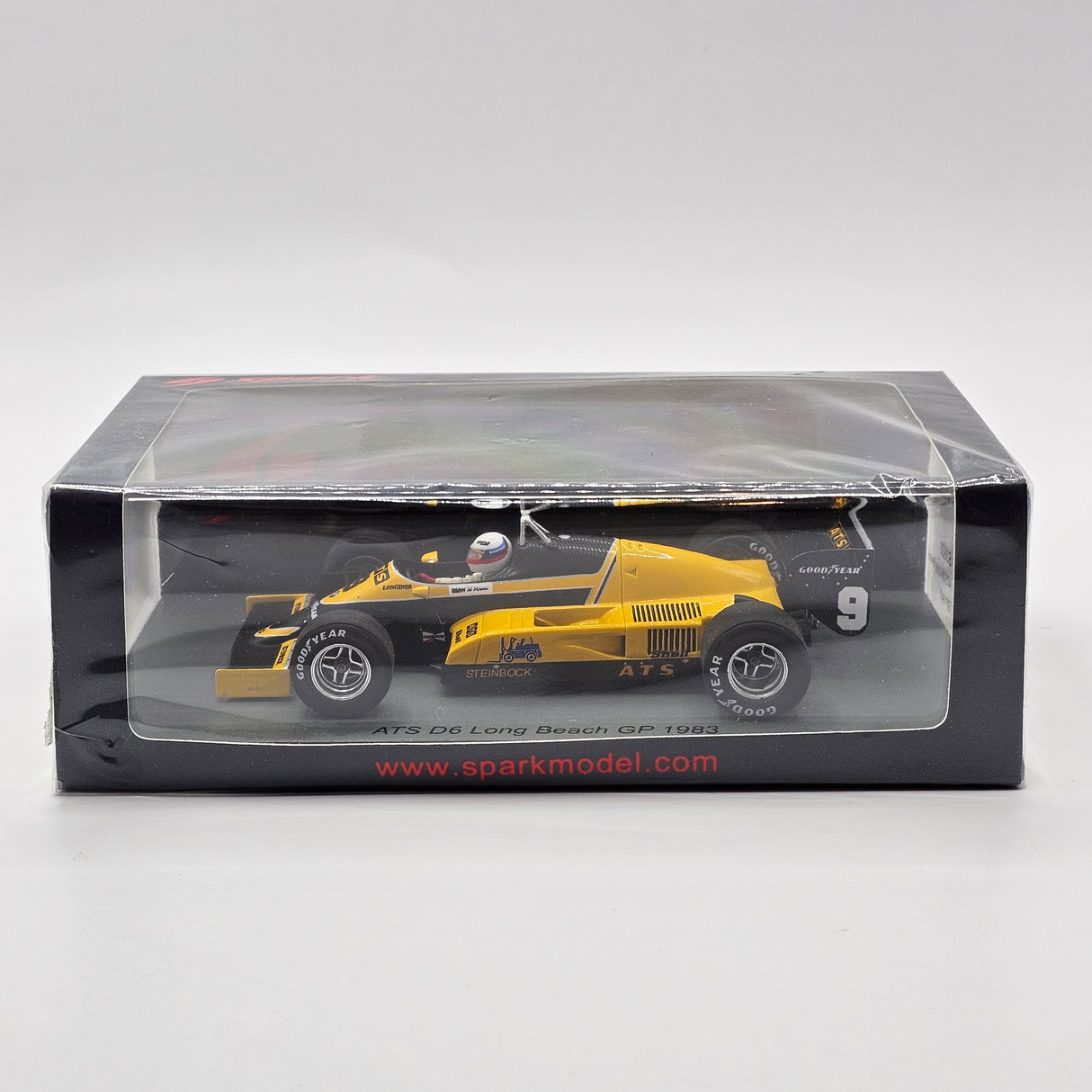 Spark ATS D6 #9 Manfred Winkelhock Long Beach GP 1983 1/43 Scale