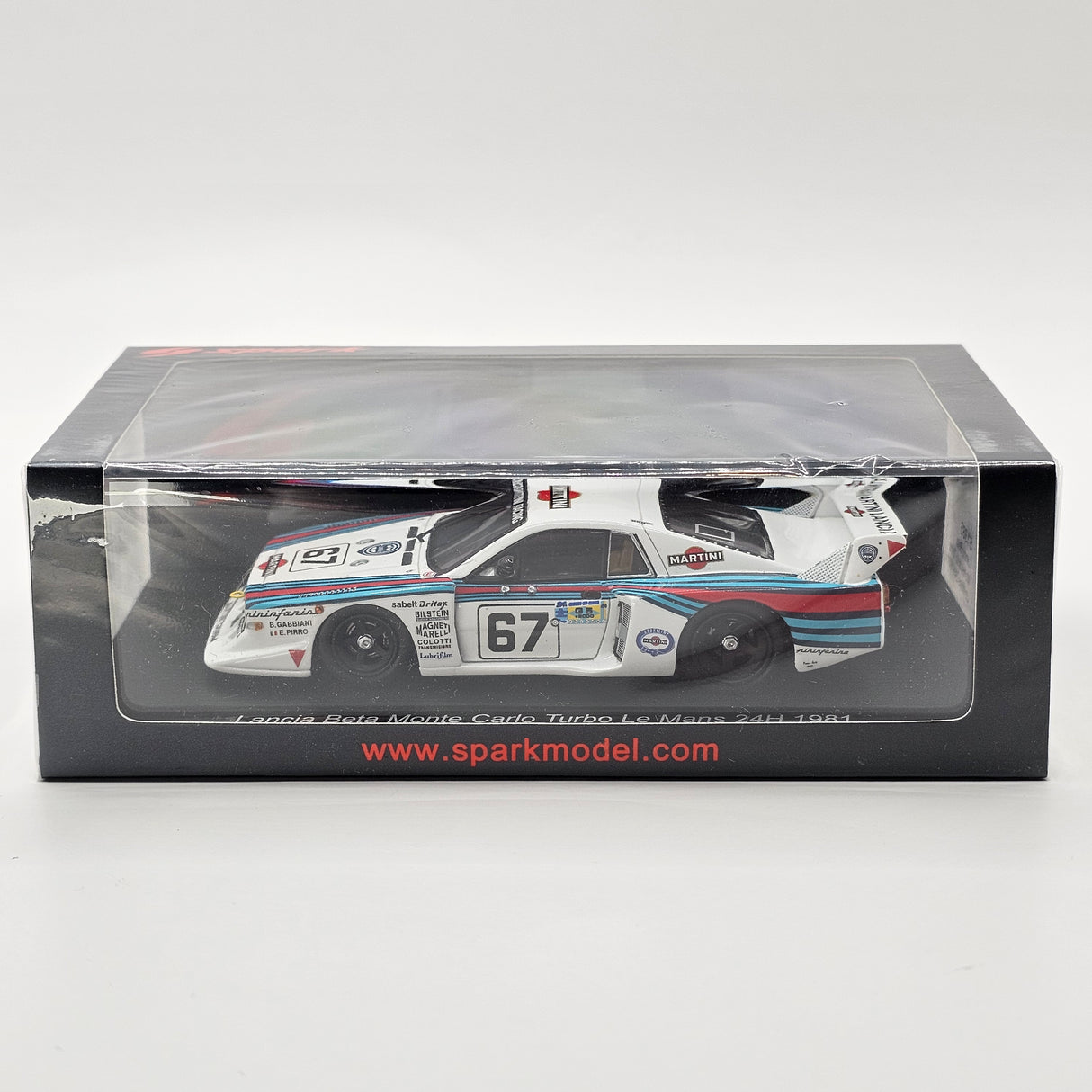 Spark Lancia Beta Montecarlo Turbo #67 Martini Racing 24H Le Mans 1981 S1385