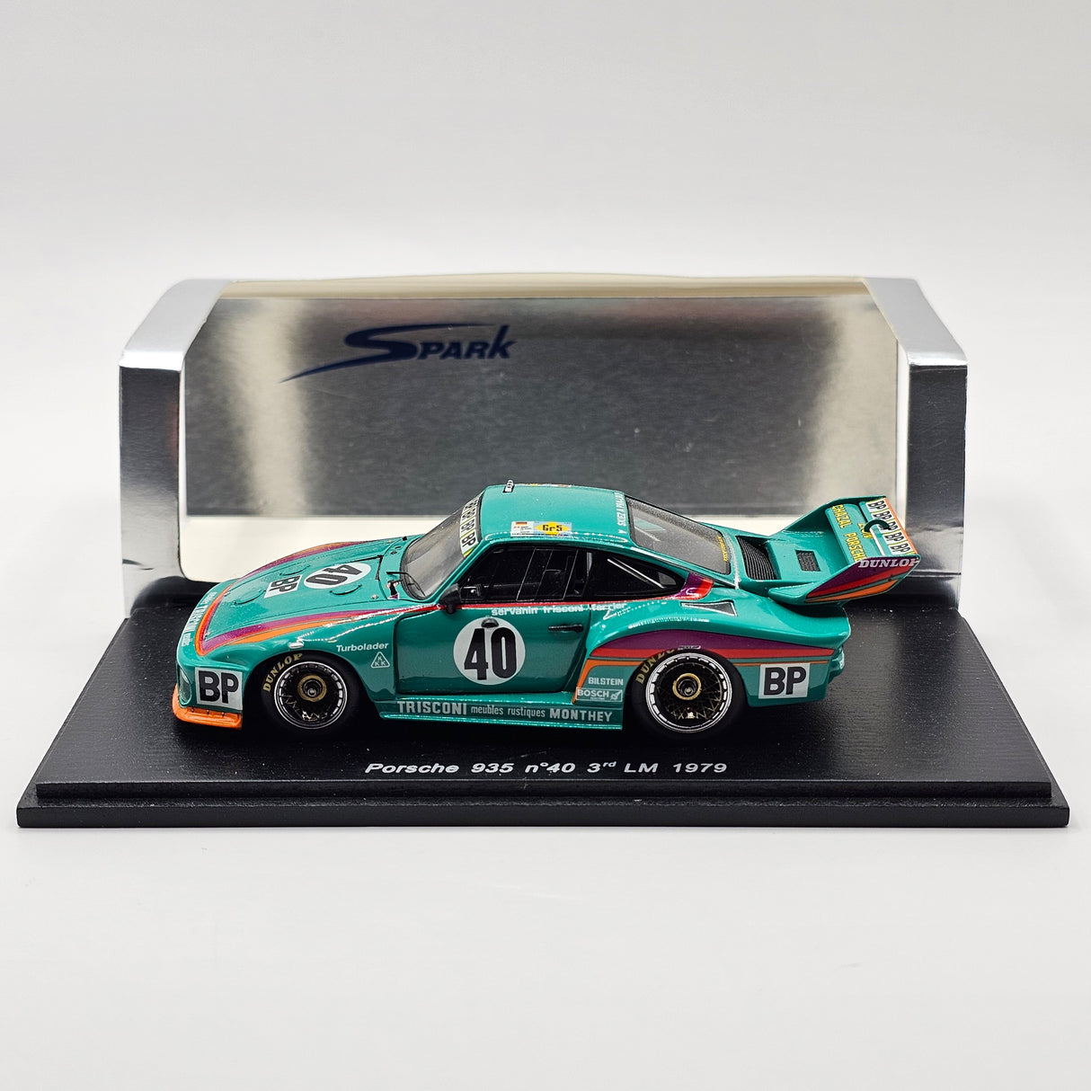 Spark Porsche 935 #40 Porsche Kremer Racing 24Hrs Le Mans 1979 1/43 Scale S2019