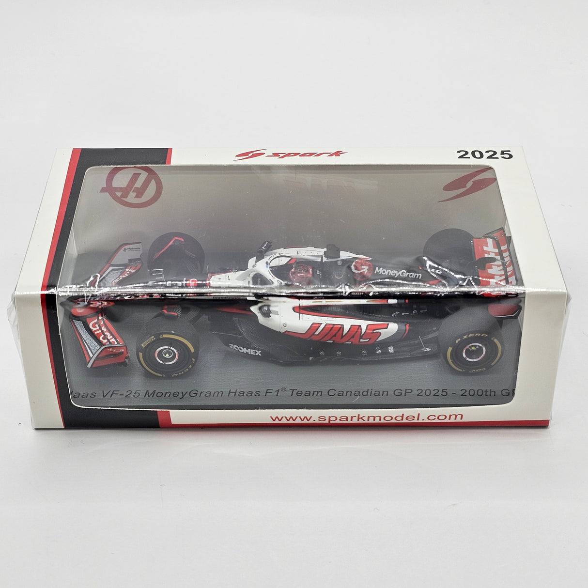 Spark Haas VF-25 #31 Esteban Ocon Canadian F1 GP 2025 (200th Race) 1/43 Scale S9619