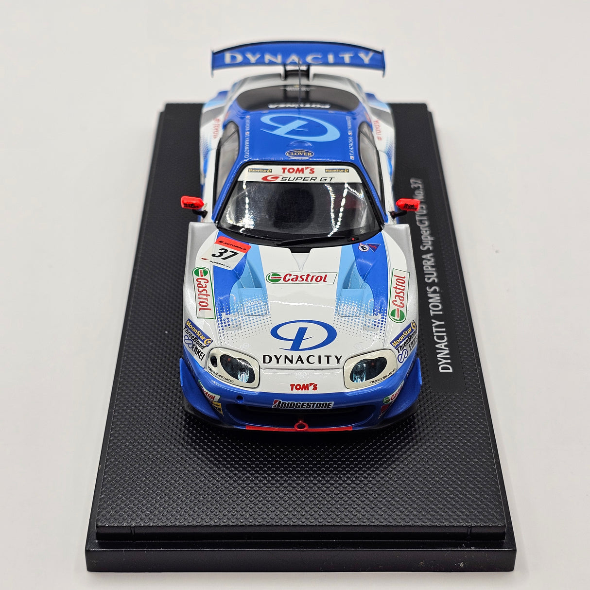 EBBRO Toyota Supra #37 Dynacity Tom's Super GT GT500 2005 1/43 Scale