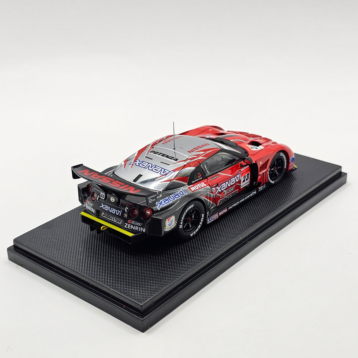 EBBRO Nissan GT-R #23 Xanavi Nismo Super GT GT500 2008 Champions 1/43 Scale