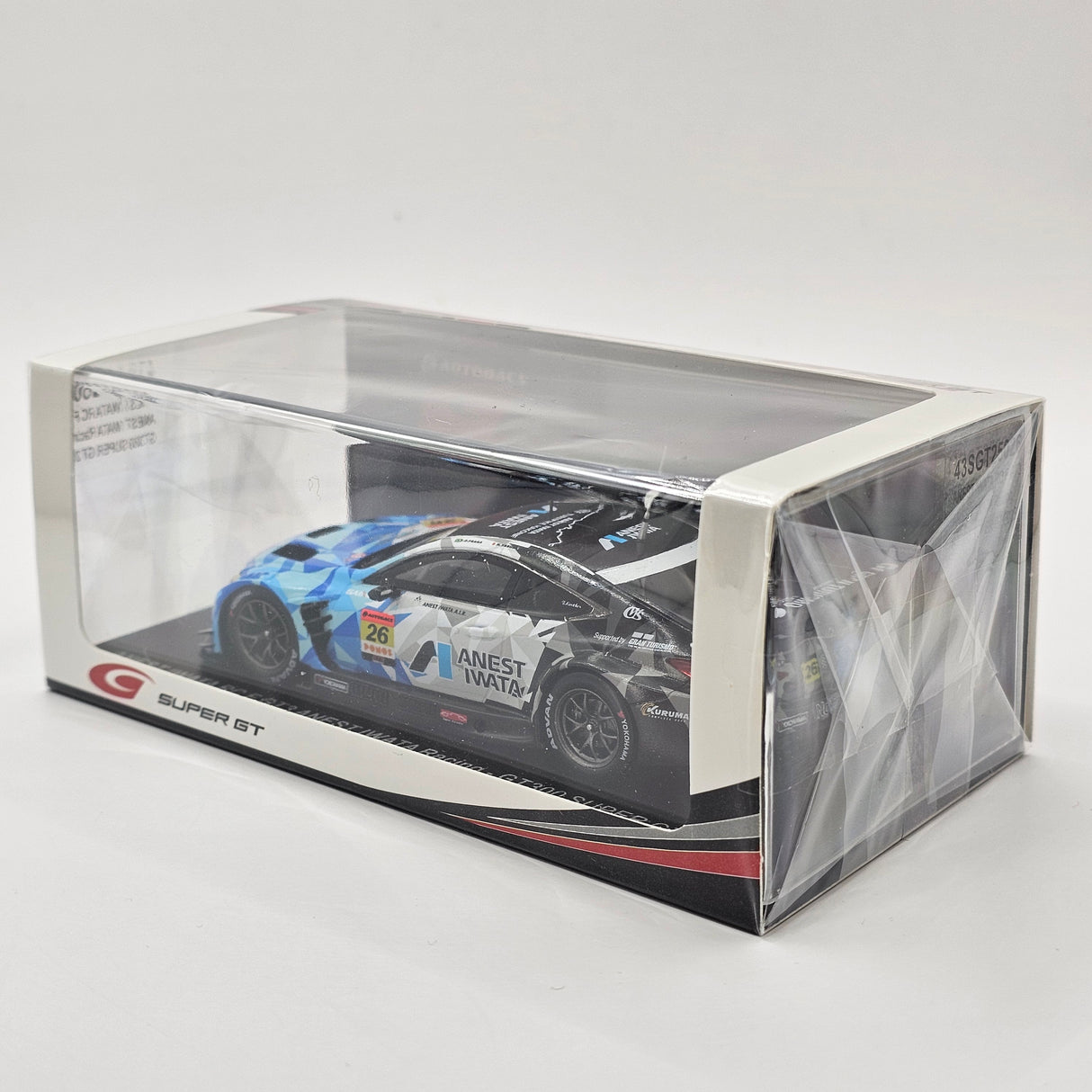 Spark Lexus RC F GT3 #26 Anest Iwata Racing Super GT GT300 2025 1/43 Scale