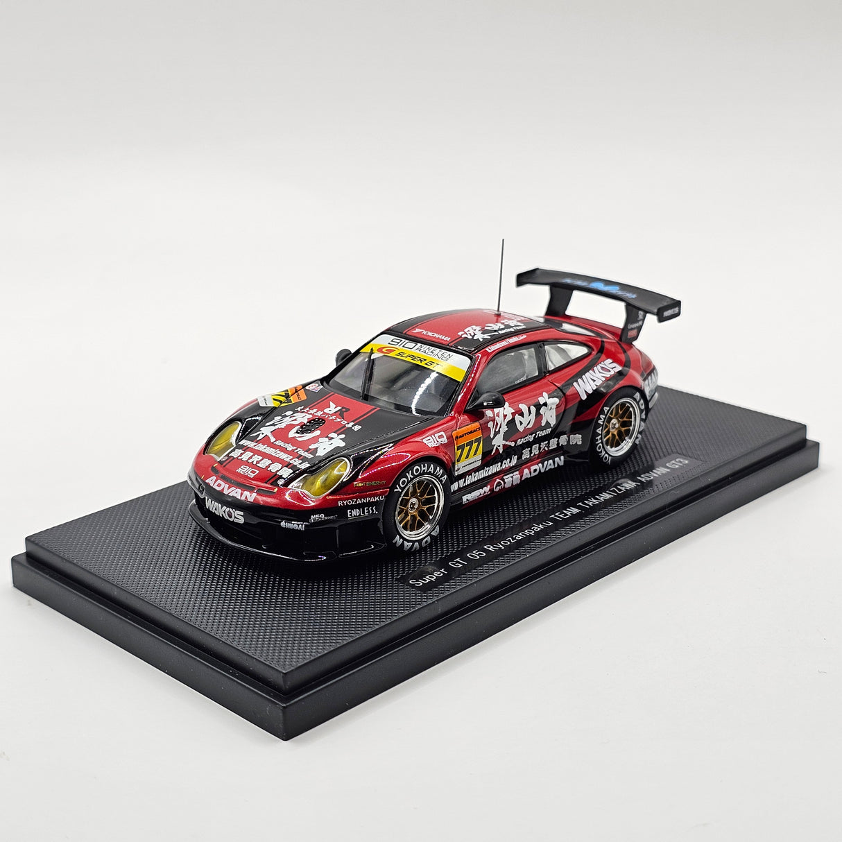 EBBRO Porsche 996 GT3 RS #777 Team 910 Racing 2005 Super GT GT300 1/43 Scale