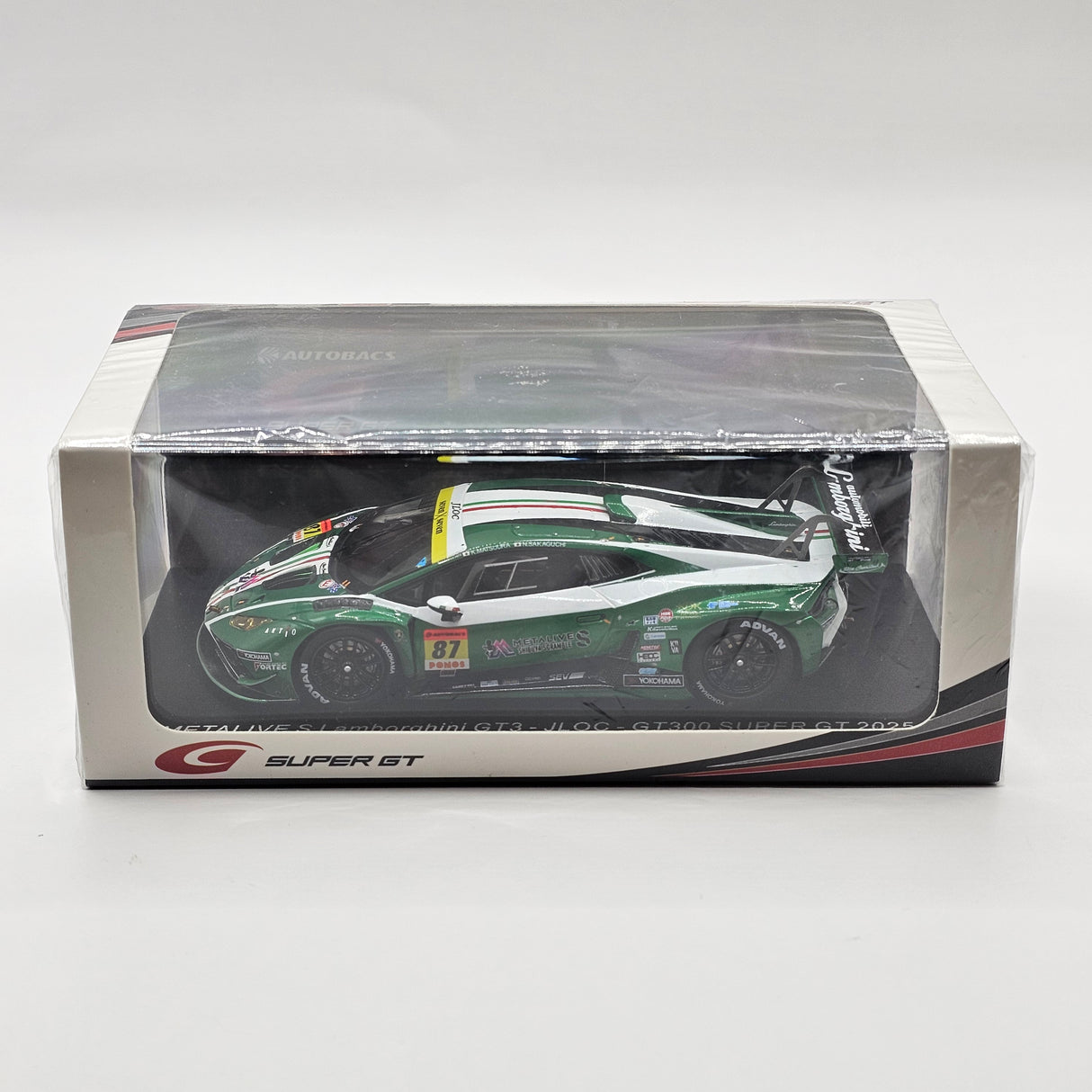 Spark Lamborghini Huracán GT3 Evo 2 #87 JLOC Super GT GT300 2025 1/43 Scale