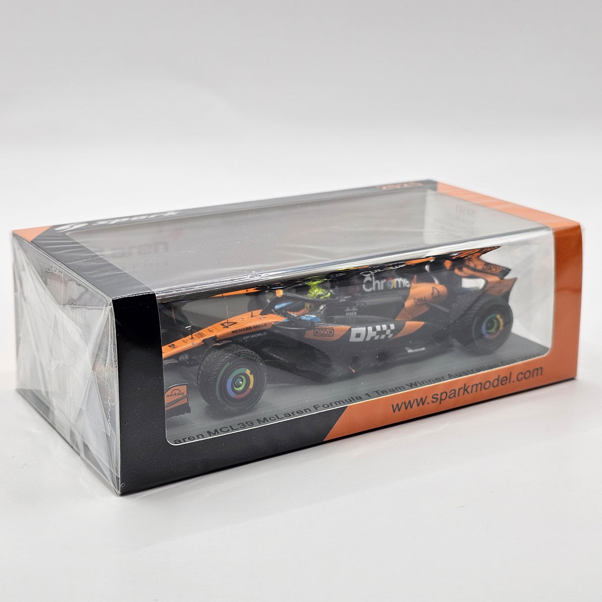 Spark McLaren MCL39 #4 Lando Norris Australian GP 2025 Winner 1/43 Scale S9581
