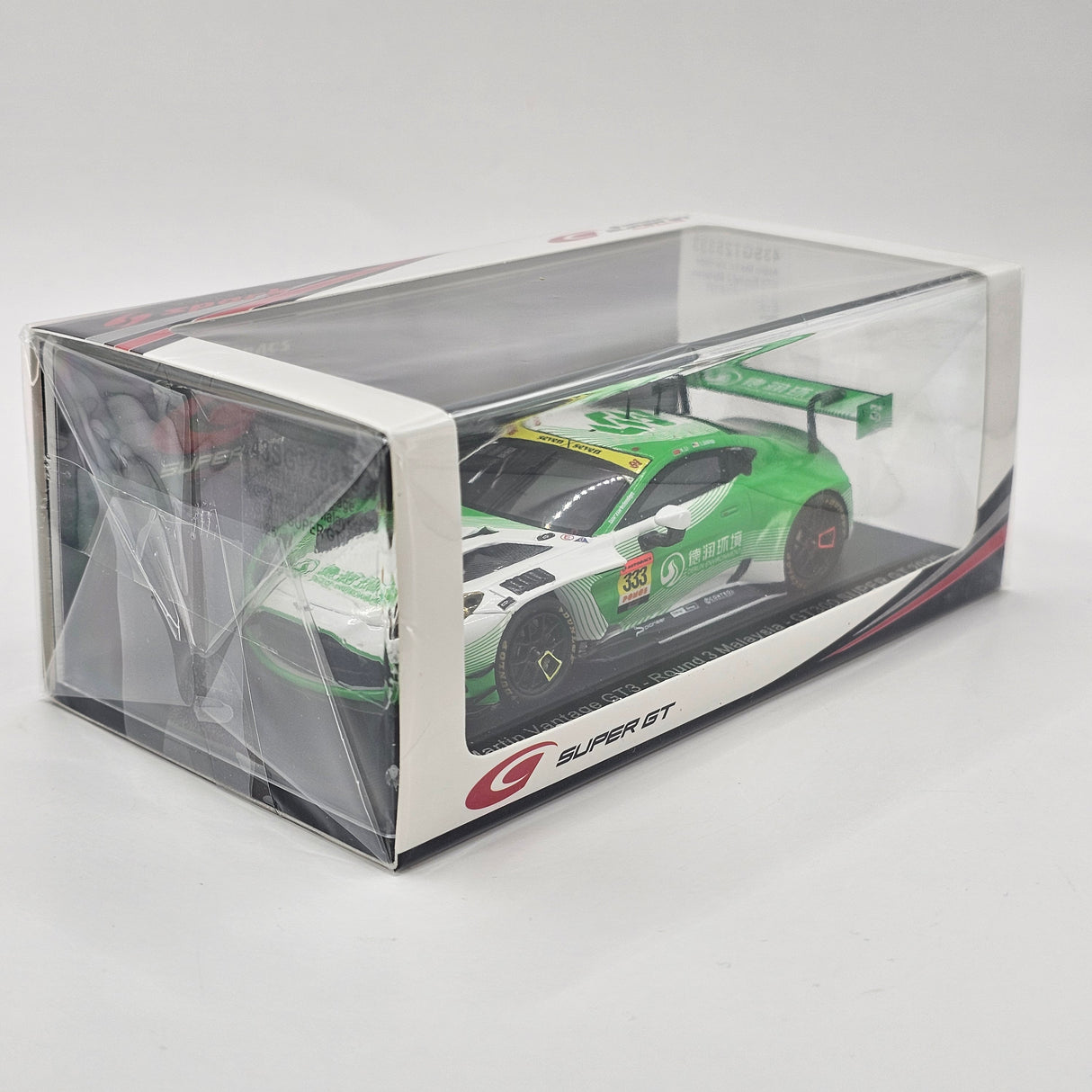 Spark Aston Martin Vantage GT3 Evo #333 EBM GIGA Racing Super GT 2025 1/43 Scale