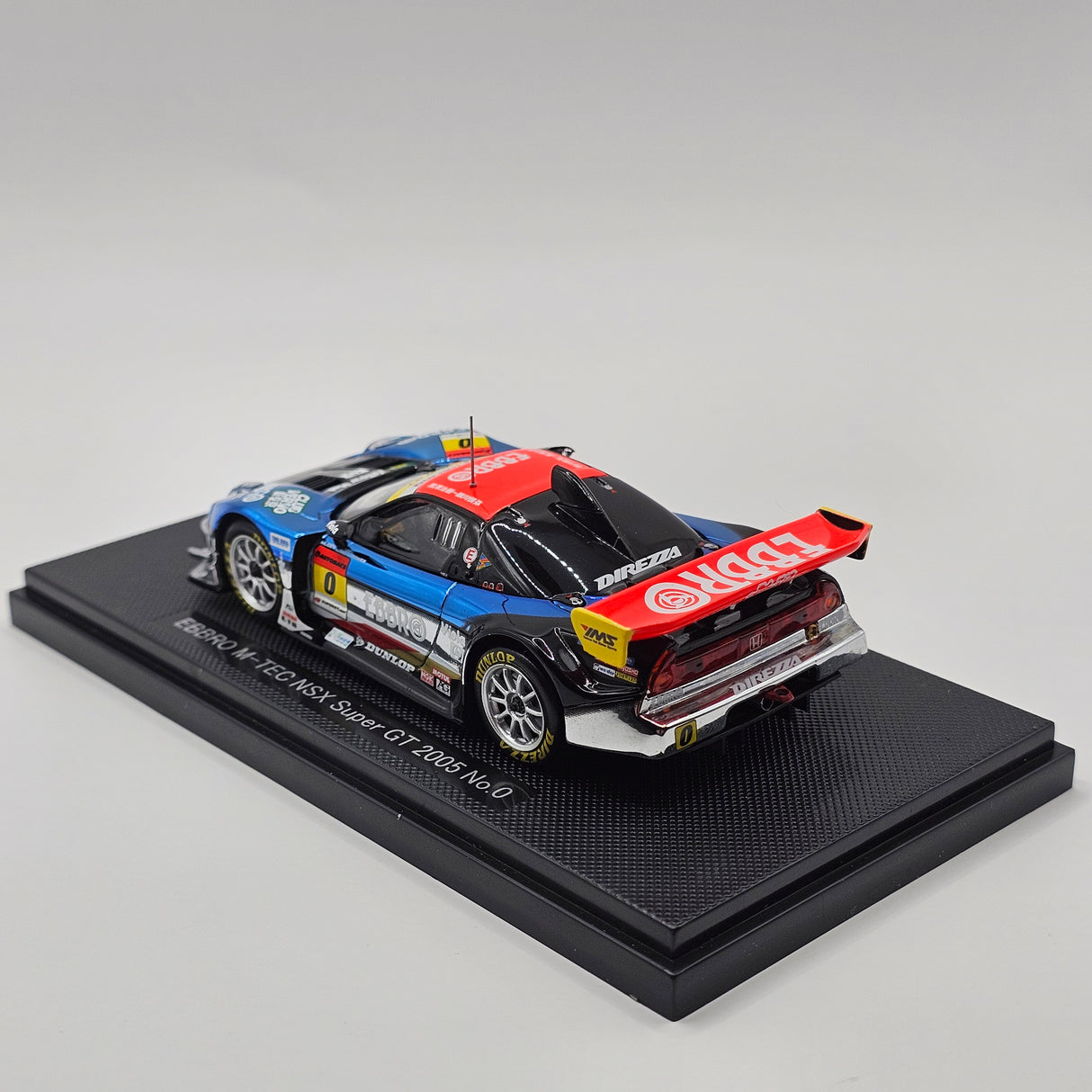 EBBRO Honda NSX #0 M-Tec Sport Super GT GT300 2005 1/43 Scale