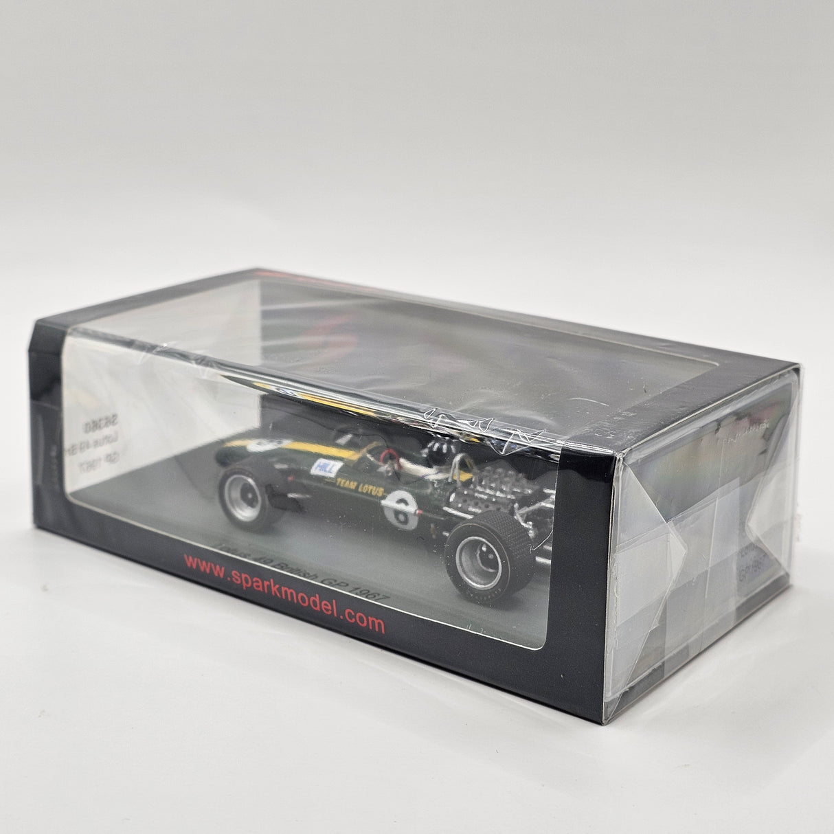 Spark Lotus 49 #6 Graham Hill British GP 1967 1/43 Scale S6360