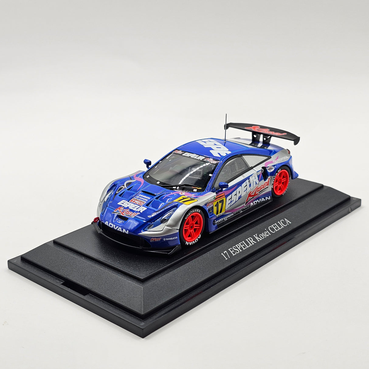 EBBRO Toyota Celica #17 Spirit Motorsport JGTC 2004 GT300 1/43 Scale