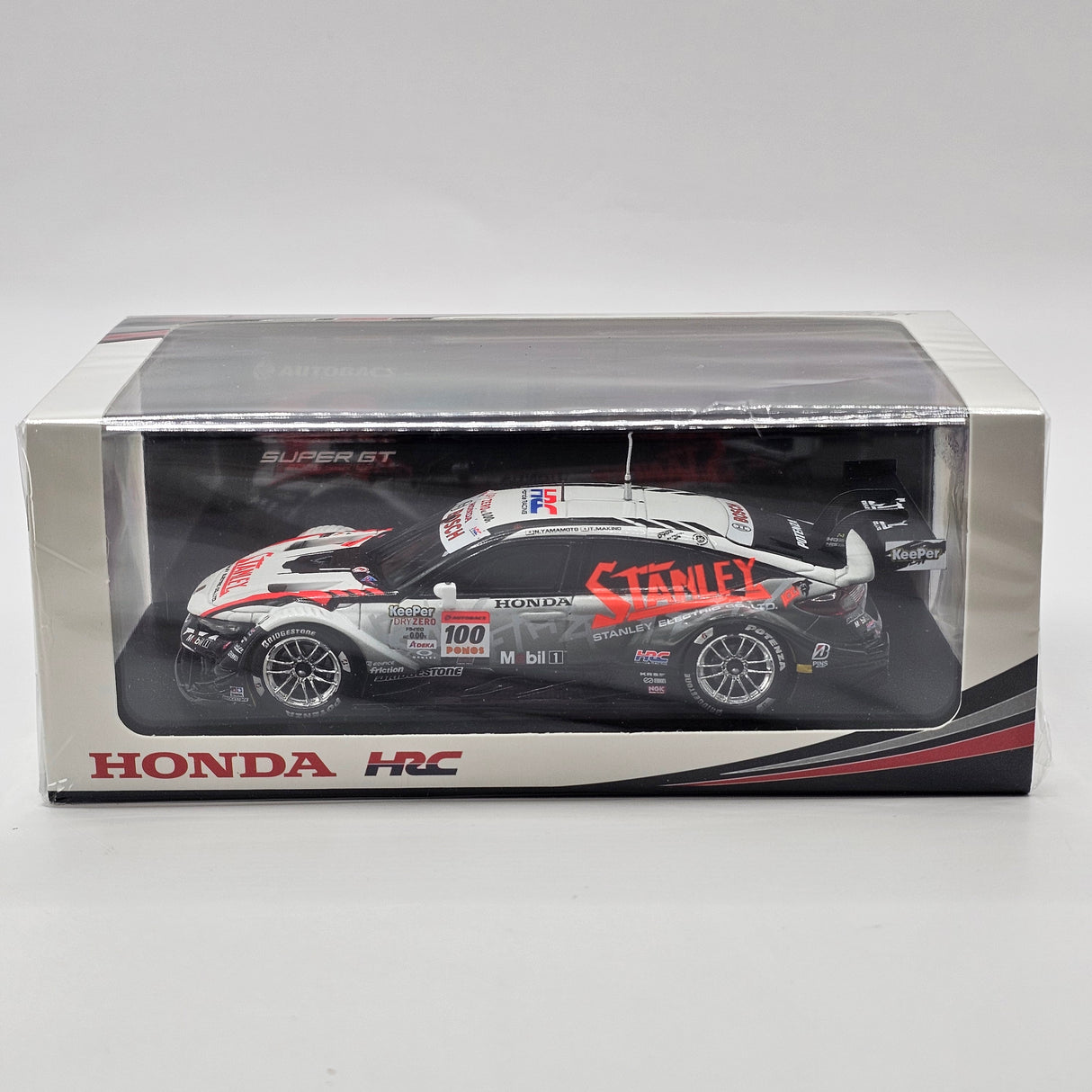 Spark Honda Civic Type R-GT #100 Stanley Team Kunimitsu Super GT GT500 2025 1/43 Scale