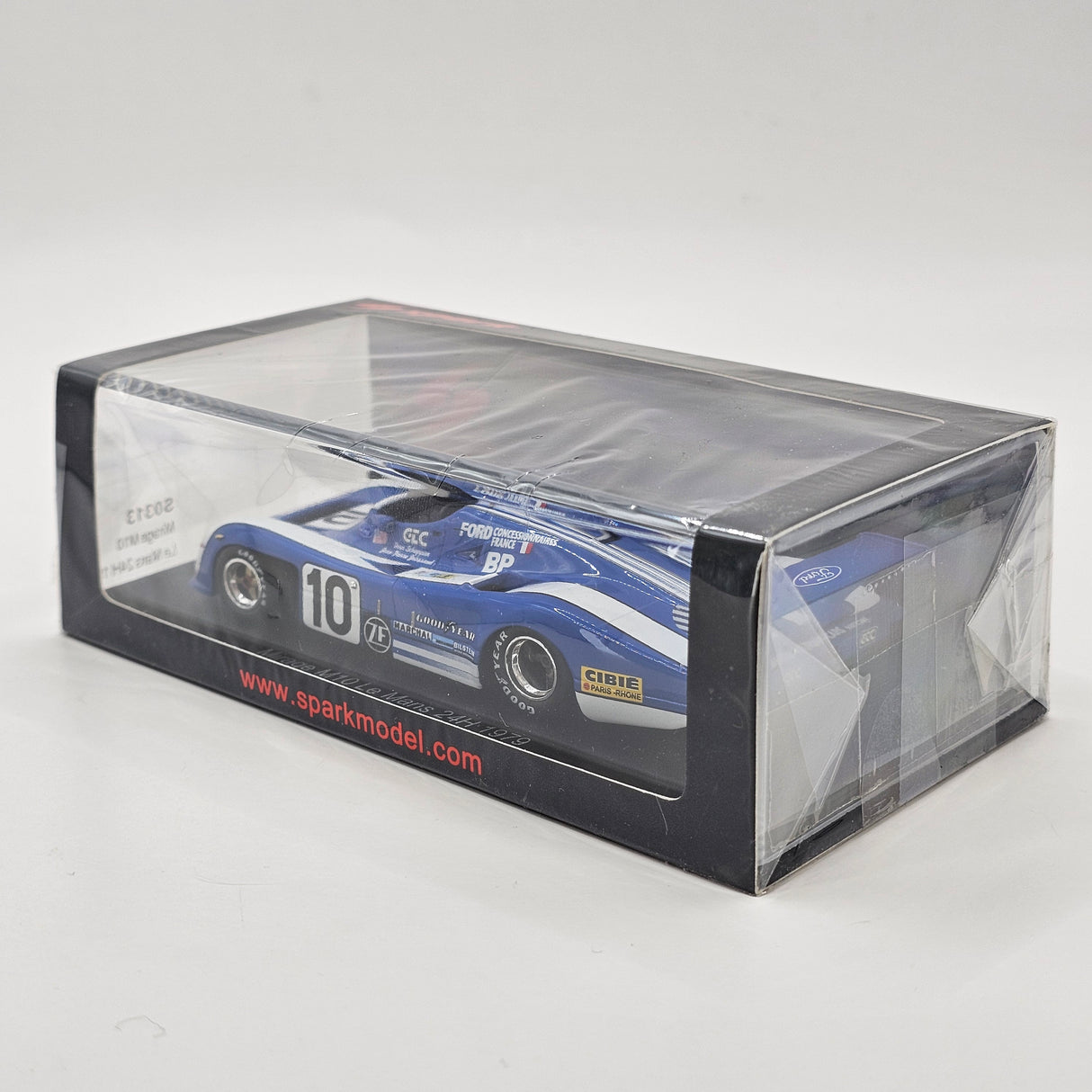 Spark Mirage M10 #10 Grand Touring Cars Inc 24Hrs Le Mans 1979 1/43 Scale S0313