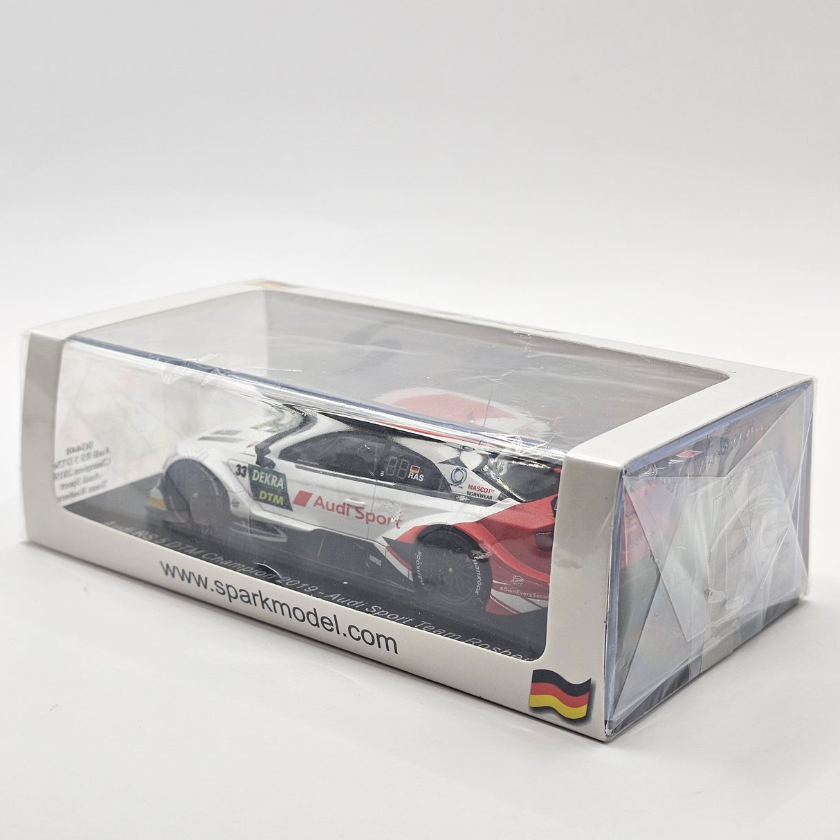 Spark Audi RS5 #33 Audi Sport Team Abt DTM Champion 2019 1/43 Scale SG448