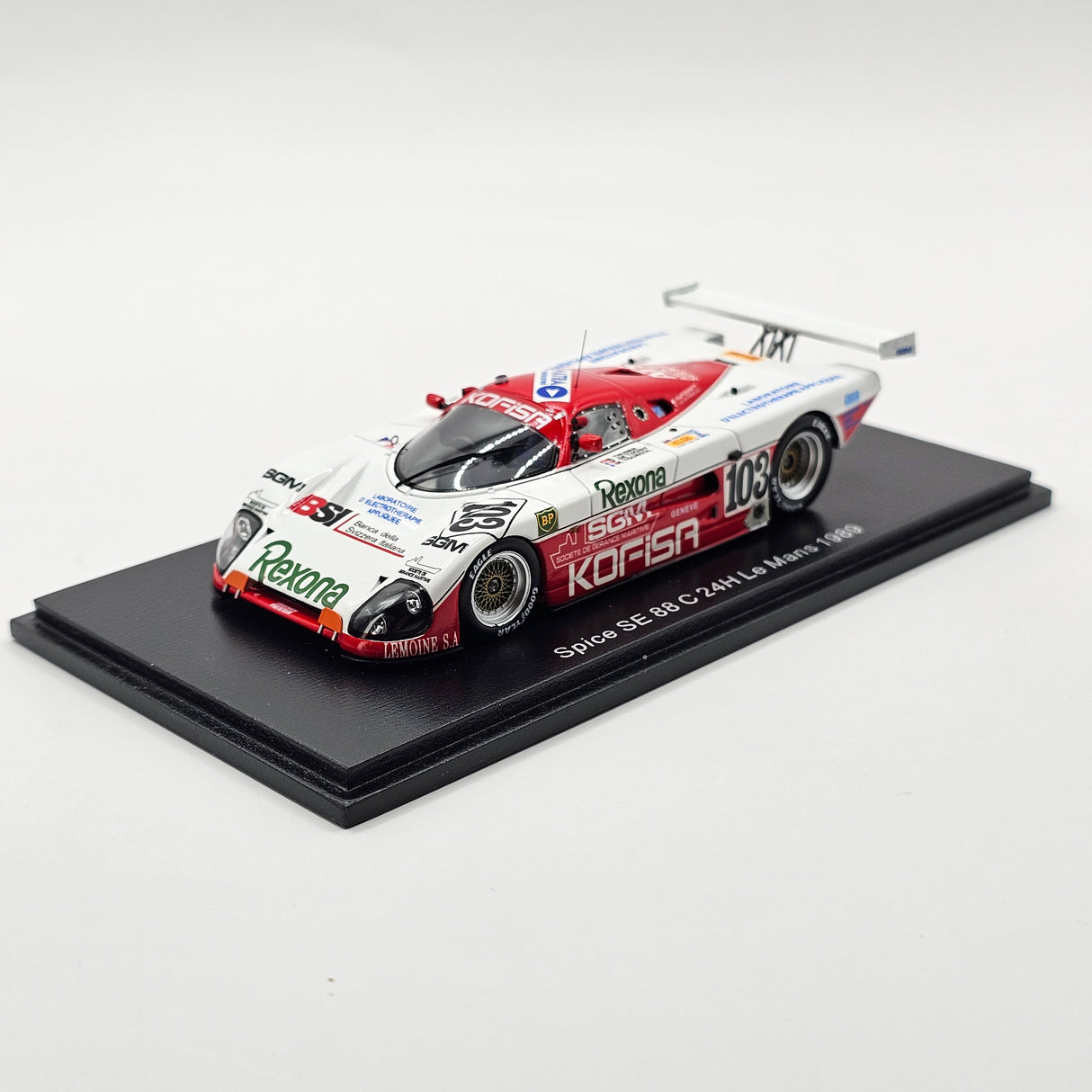 Spark Spice SE88C #103 France Prototeam 24Hrs Le Mans 1989 1/43 Scale S6807