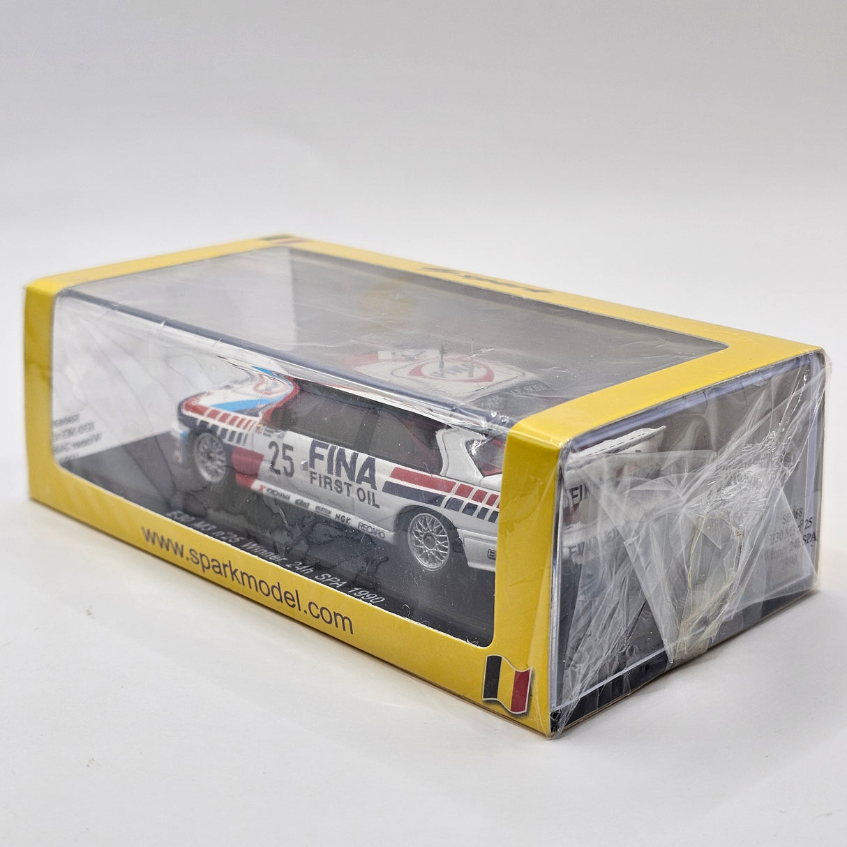 Spark BMW M3 #25 BMW M Team Schnitzer 24Hrs Spa 1990 Winner 1/43 Scale