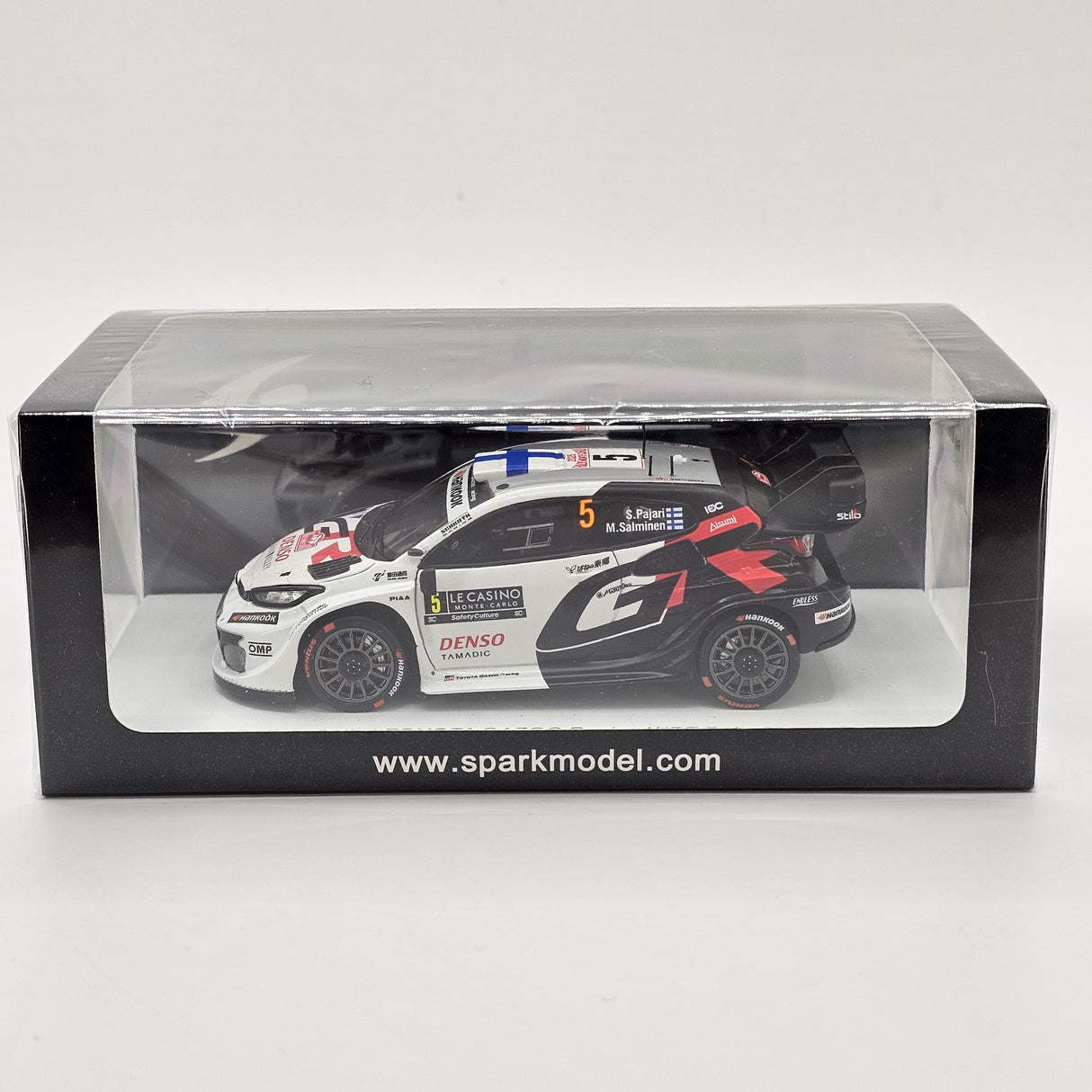 Spark Toyota GR Yaris Rally1 #5 TOYOTA GAZOO Racing WRT - Rally Monte Carlo 2025 1/43 Scale