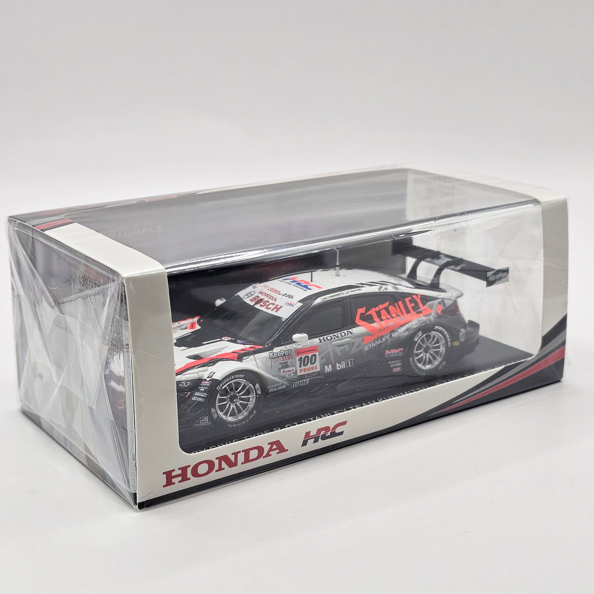 Spark Honda Civic Type R-GT #100 Stanley Team Kunimitsu Super GT GT500 2025 1/43 Scale