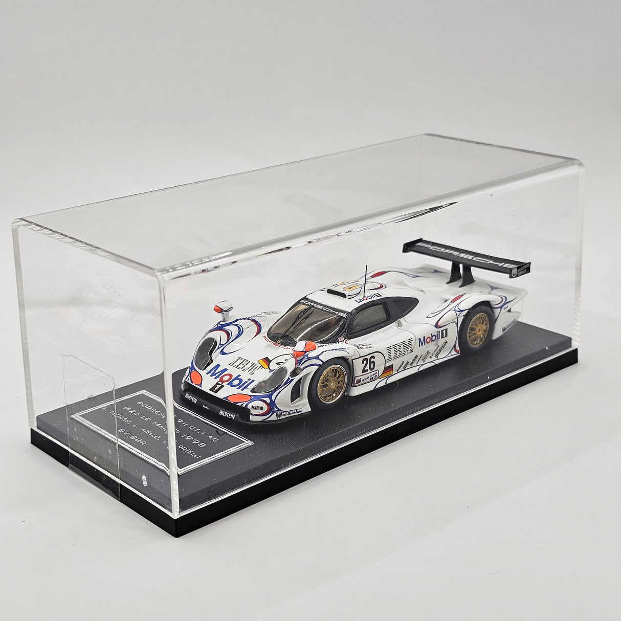 BBR Porsche 911 GT1-98 #26 Porsche AG Winner 24Hrs Le Mans 1998 1/43 Scale