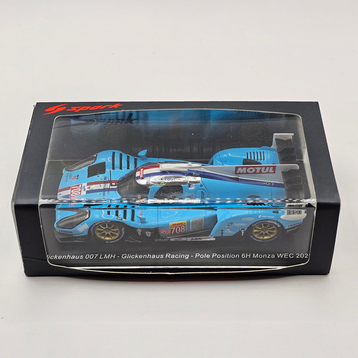 Spark Glickenhaus 007 LMH #708 Glickenhaus Racing 6Hrs Monza 2022 1/43 Scale