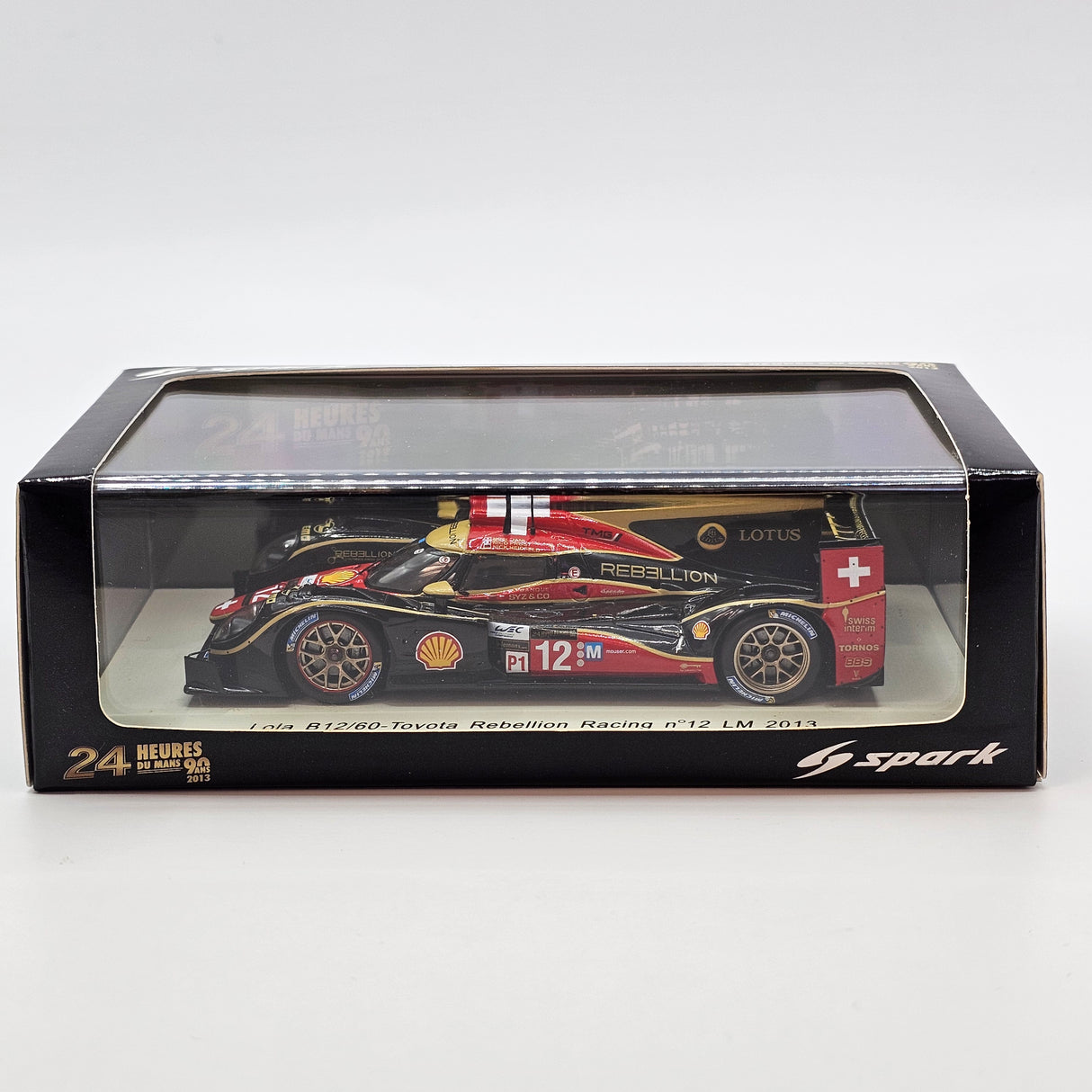 Spark Lola B12/60 Toyota #12 Rebellion Racing Le Mans 2013 1/43 Scale S3744
