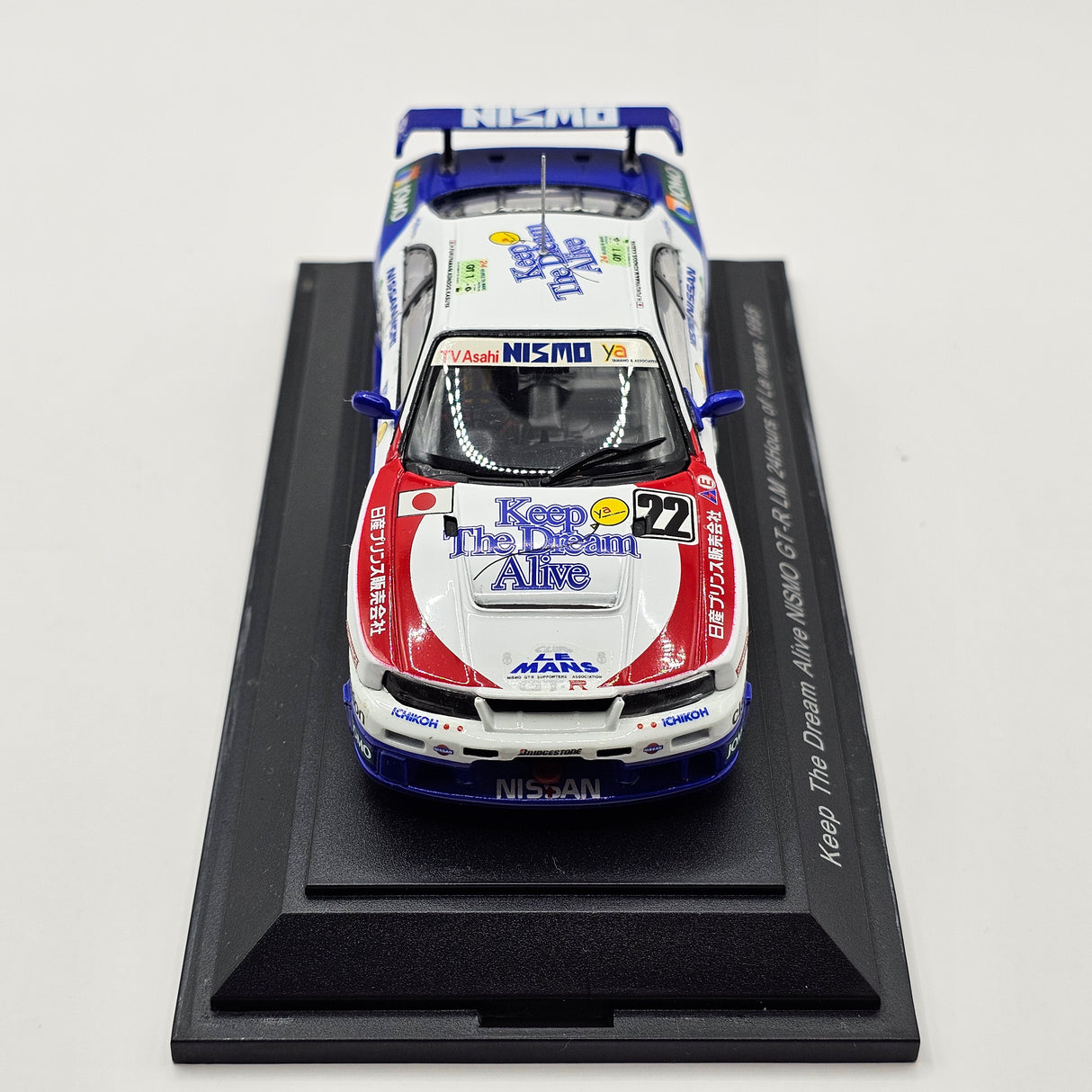 EBBRO Nissan Nismo GT-R R33 #22 Nismo Le Mans 24Hrs LMGT1 1995 1/43 Scale
