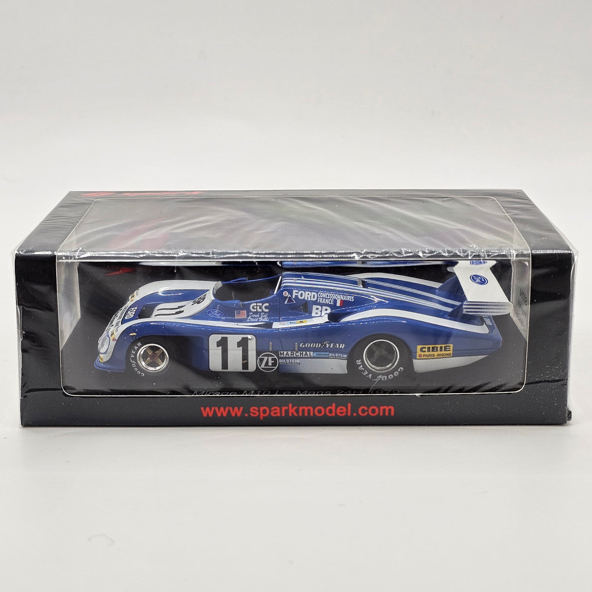 Spark Mirage M10 #11 Grand Touring Cars Inc 24Hrs Le Mans 1979 1/43 Scale S0314
