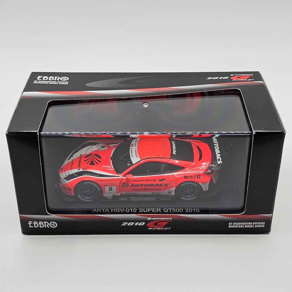 EBBRO Honda HSV-010 #8 Autobacs Racing Team Aguri Super GT GT500 2010 1/43 Scale