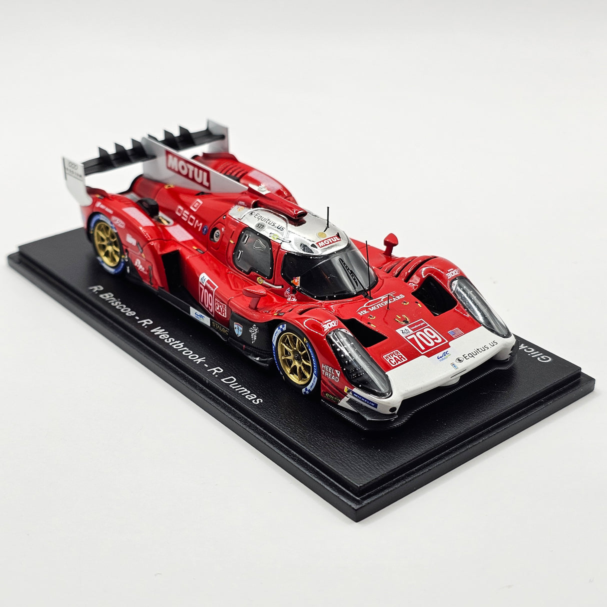 Spark Glickenhaus 007 LMH #709 Glickenhaus Racing 24Hrs Le Mans 2021 1/43 Scale