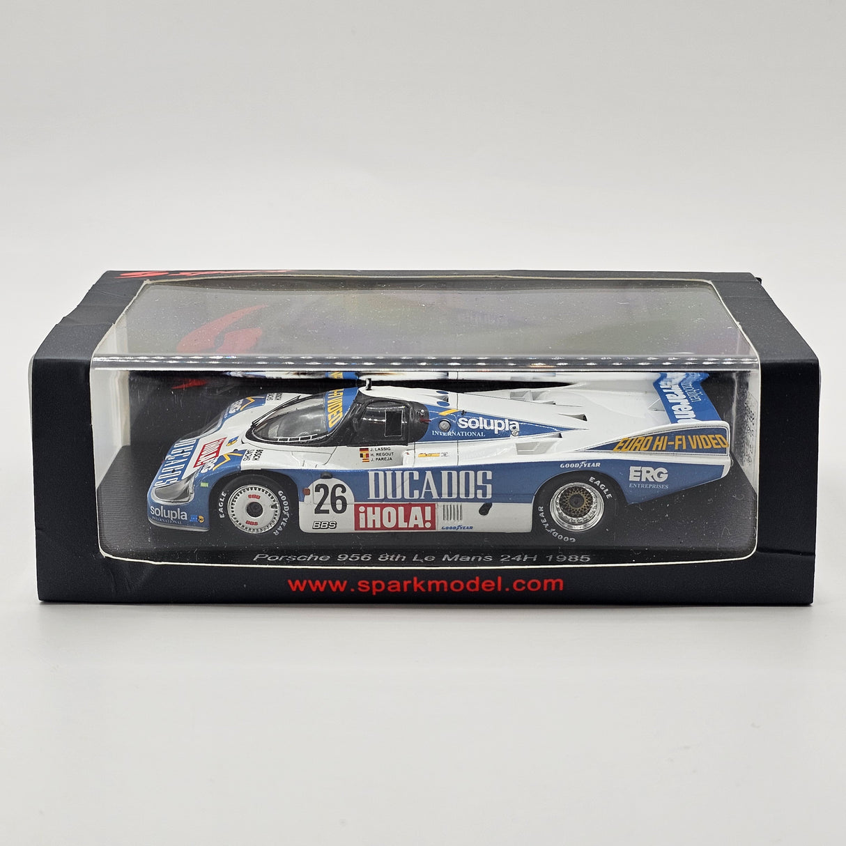 Spark Porsche 956 #26 Ducados Obermaier Racing 24Hrs Le Mans 1985 1/43 Scale S9865
