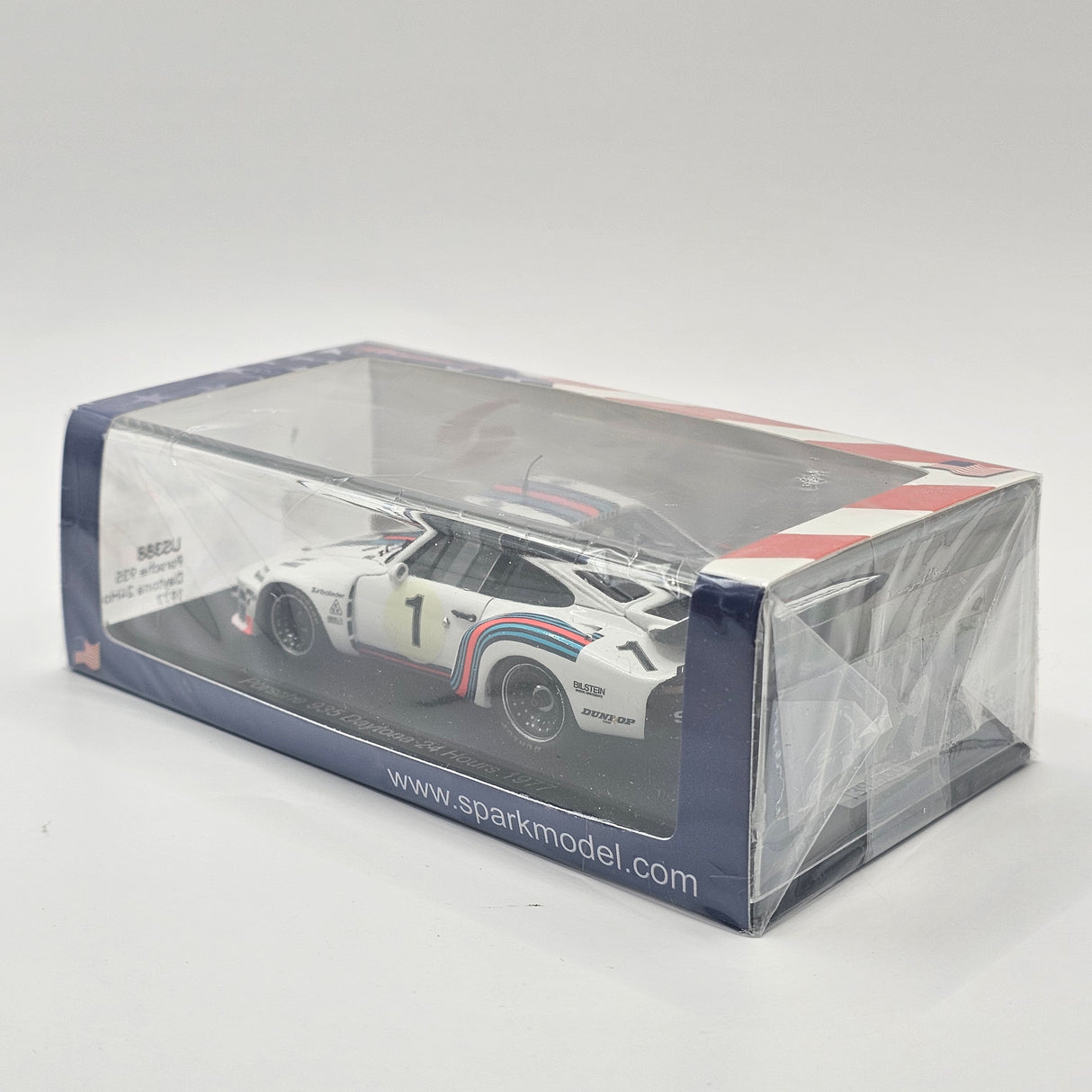 Spark Porsche 935 #1 Martini Racing Porsche System 24Hrs Daytona 1977 1/43 Scale