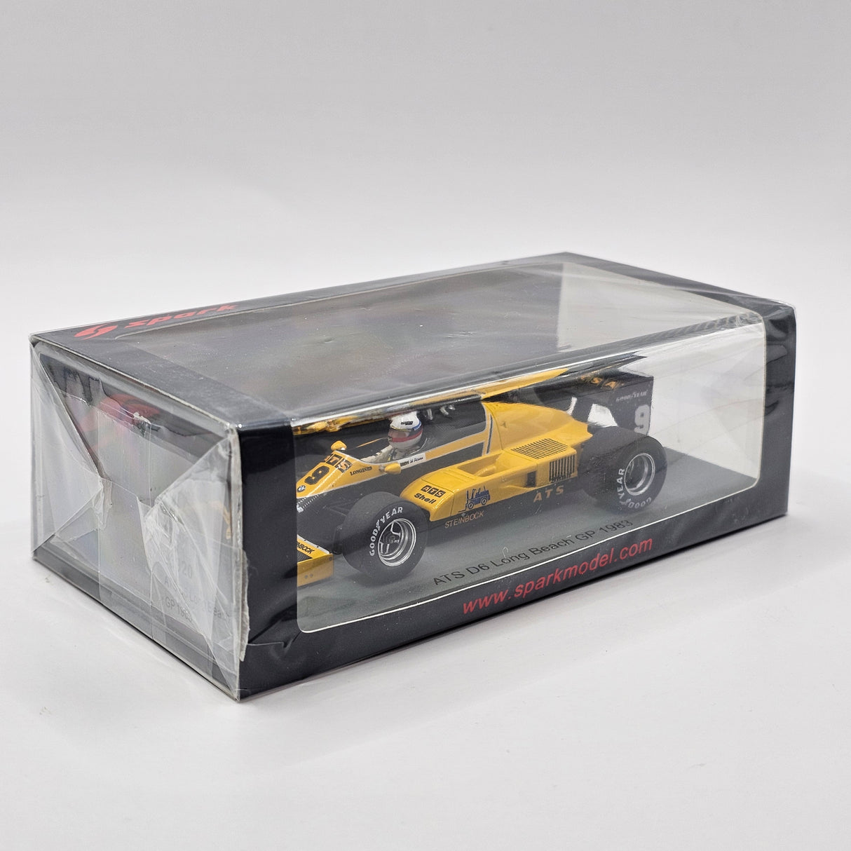 Spark ATS D6 #9 Manfred Winkelhock Long Beach GP 1983 1/43 Scale