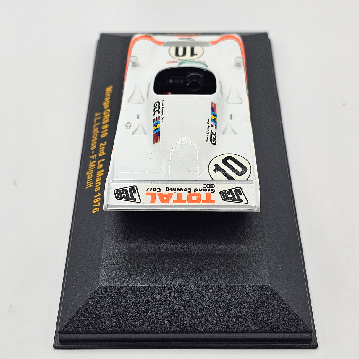 IXO Mirage GR8 #10 Grand Touring Cars Inc Le Mans 1976 1/43 Scale LMC063