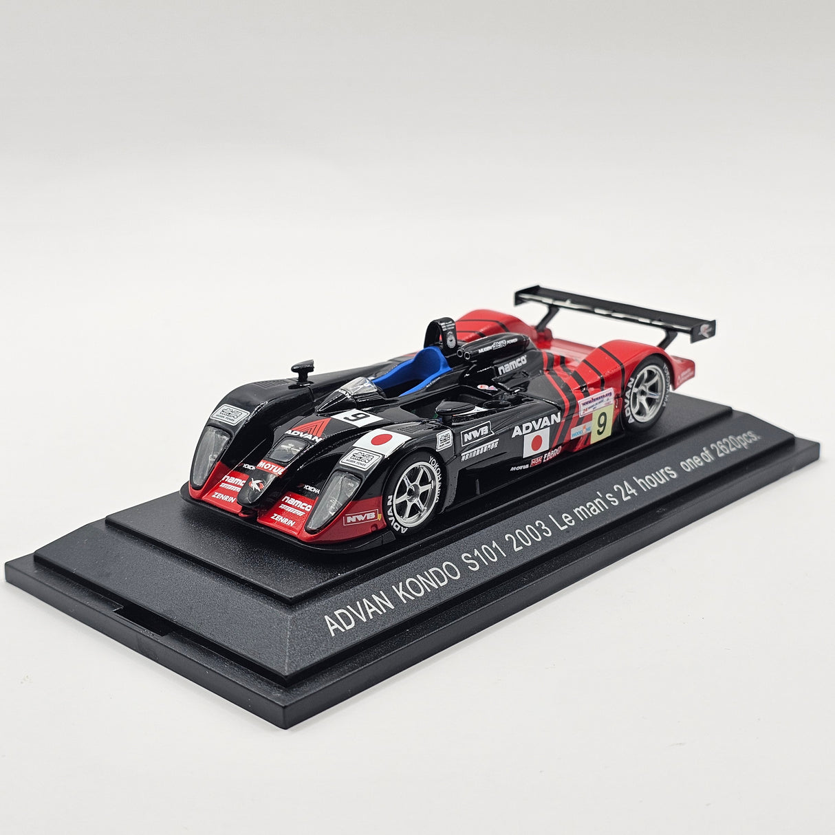 EBBRO Dome S101 #9 Advan Kondo Racing Le Mans 24Hrs 2003 1/43 Scale
