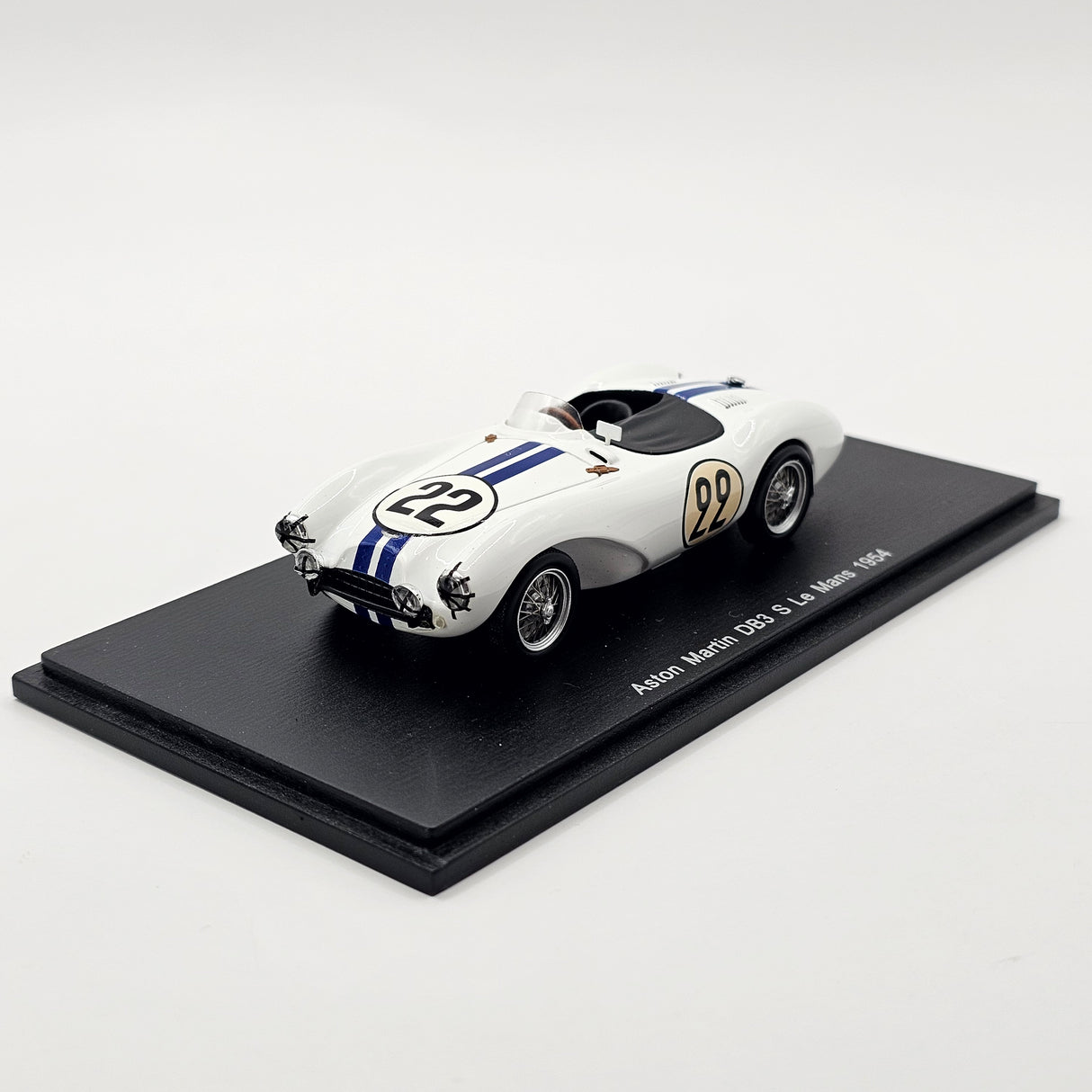 Spark Aston Martin DB3 S #22 Aston Martin C. Shelby Le Mans 1954 1/43 Scale