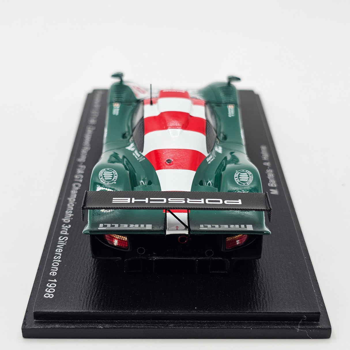 Spark Porsche 911 GT1 #6 Zakspeed Racing 3rd Silverstone 500KM 1998 1/43 Scale