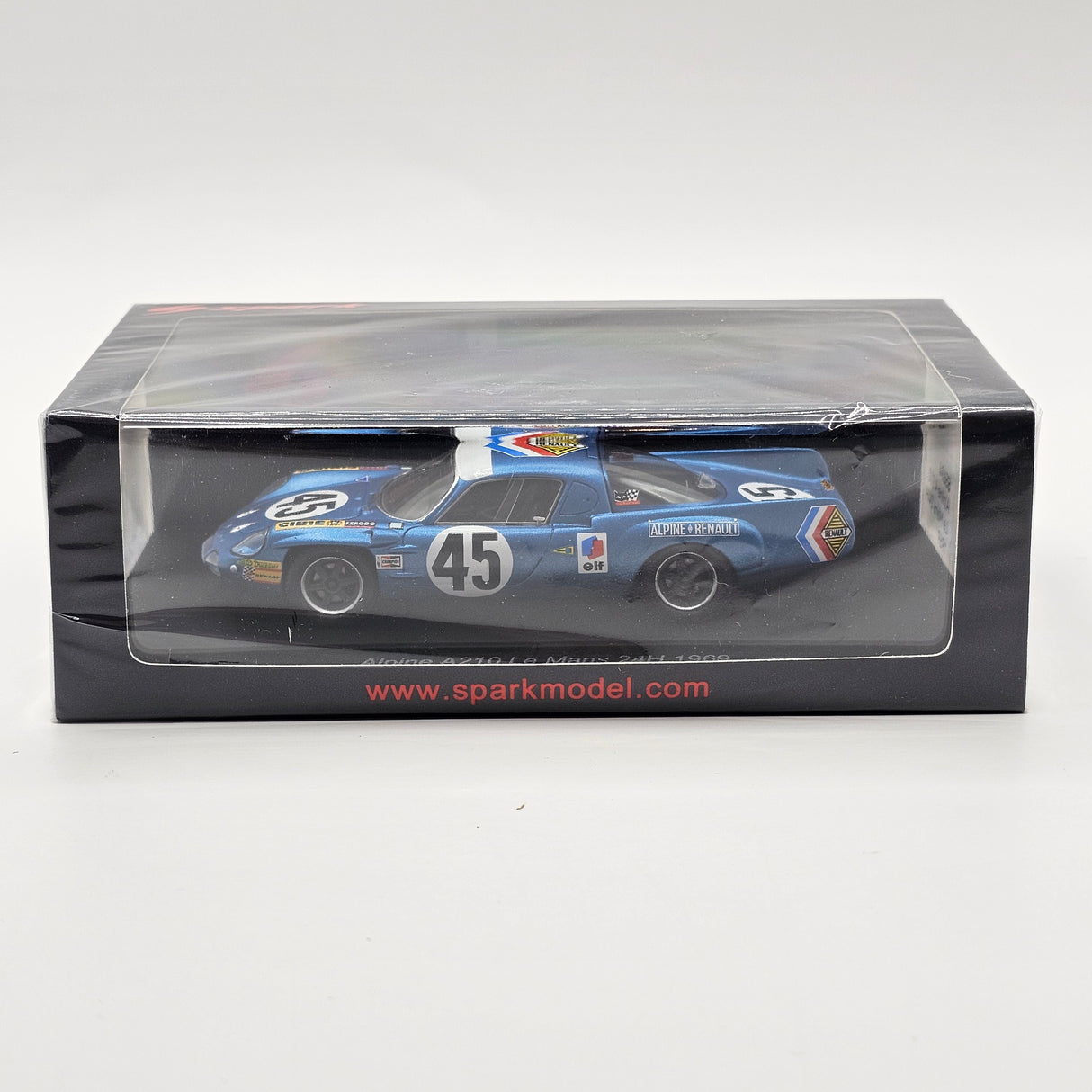 Spark Alpine A210 #45 Société des Automobiles Alpine Le Mans 1969 1/43 Scale