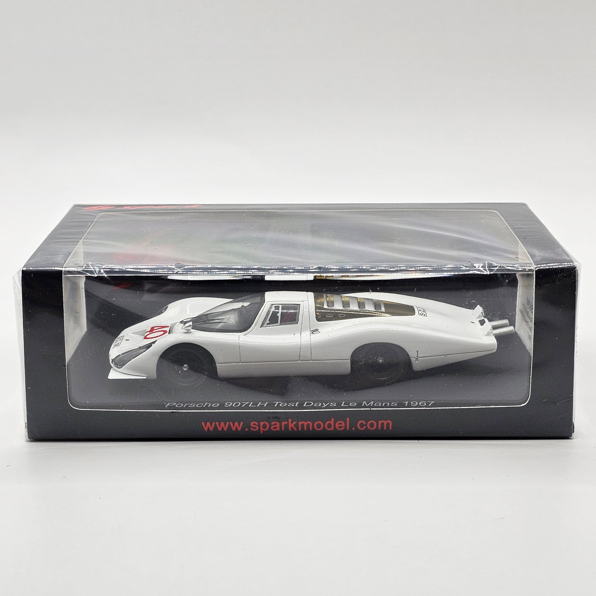 Spark Porsche 907/6L #40 Porsche System Engineering Test Le Mans 1967 1/43 Scale
