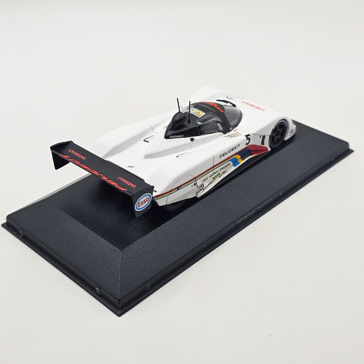 Quartzo Peugeot 905 #5 Peugeot Talbot Sport Le Mans 24Hrs 1991 1/43 Scale