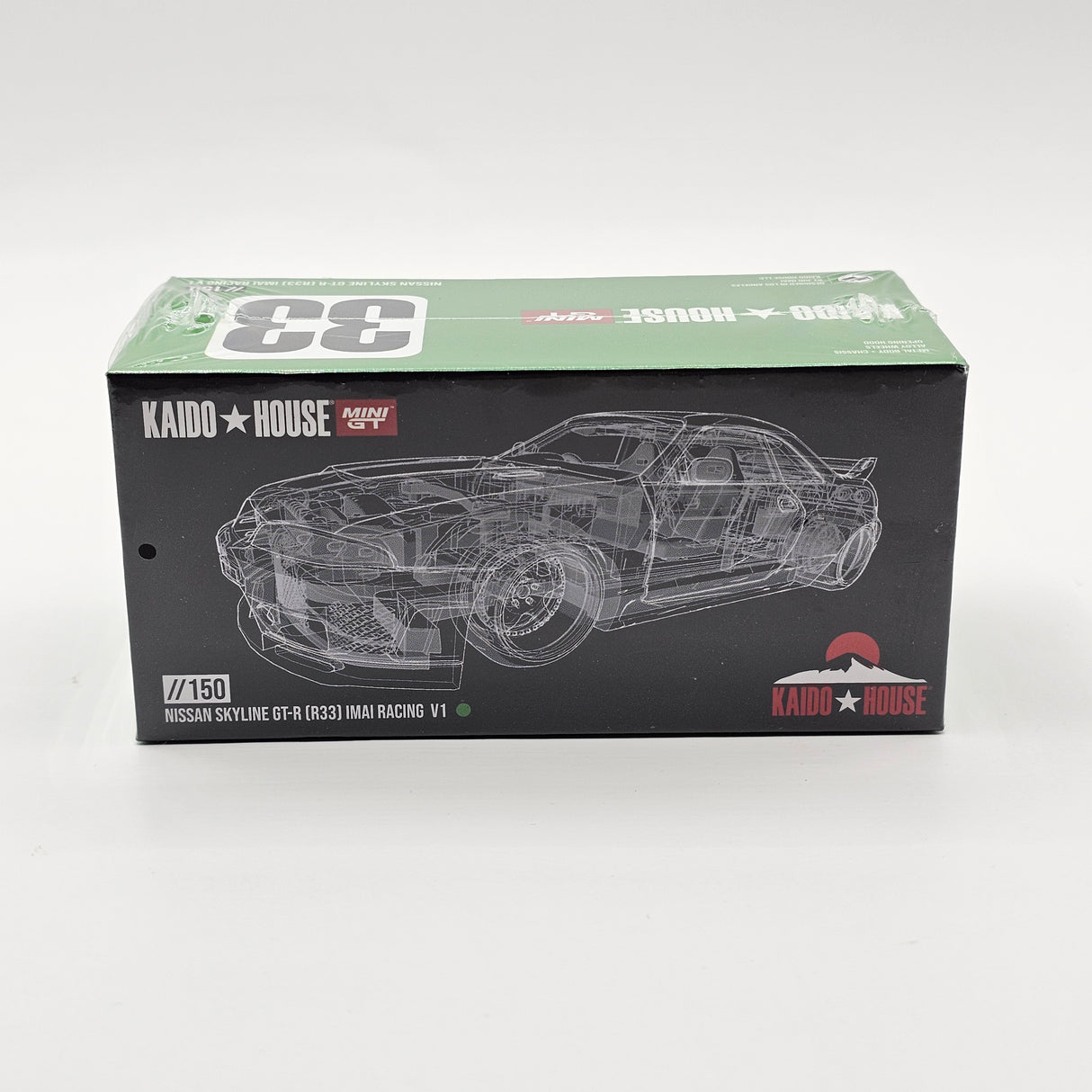 Mini GT x Kaido House Nissan Skyline GT-R (R33) IMAI Racing V1