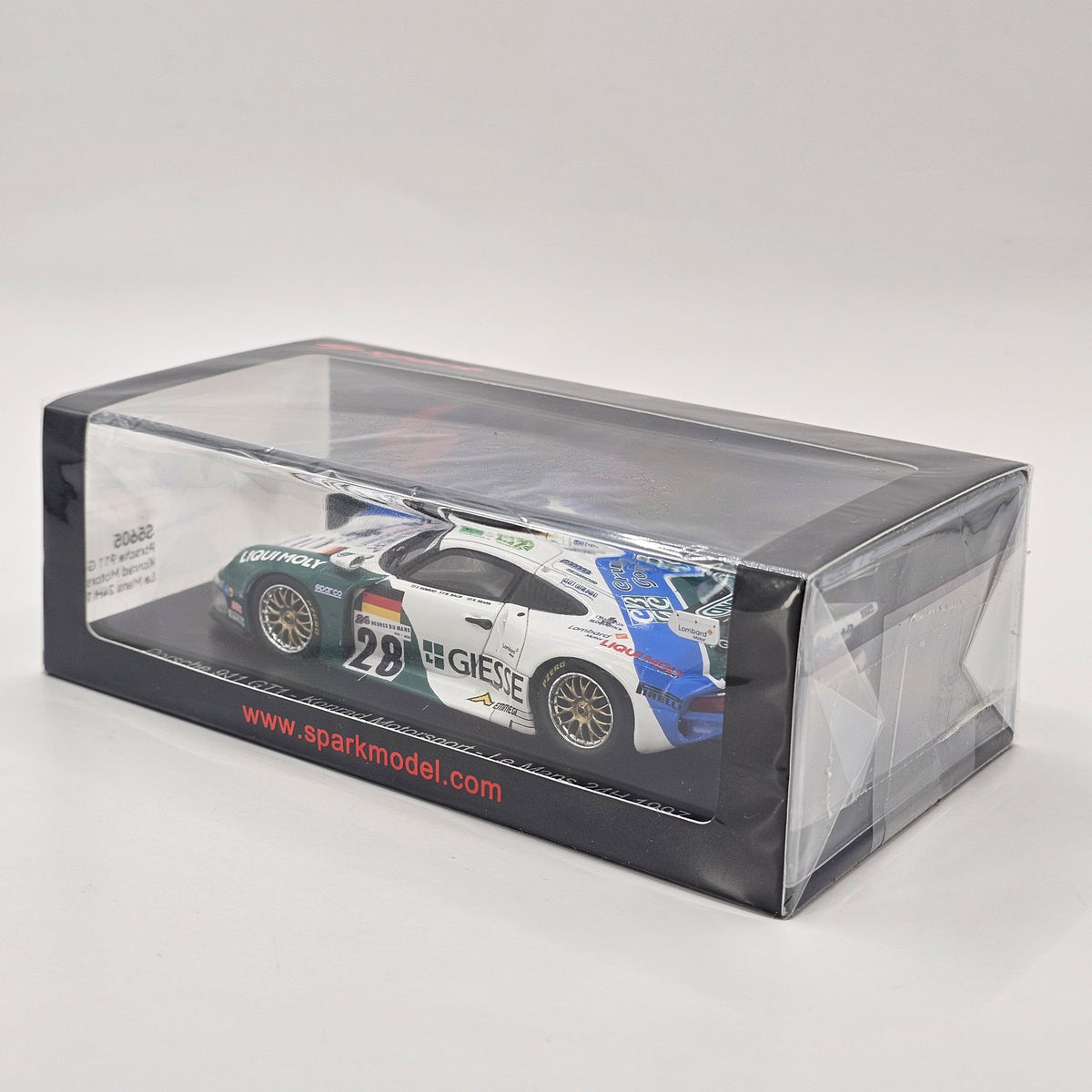 Spark Porsche 911 GT1 #28 Konrad Motorsport 24Hrs Le Mans 1997 1/43 Scale