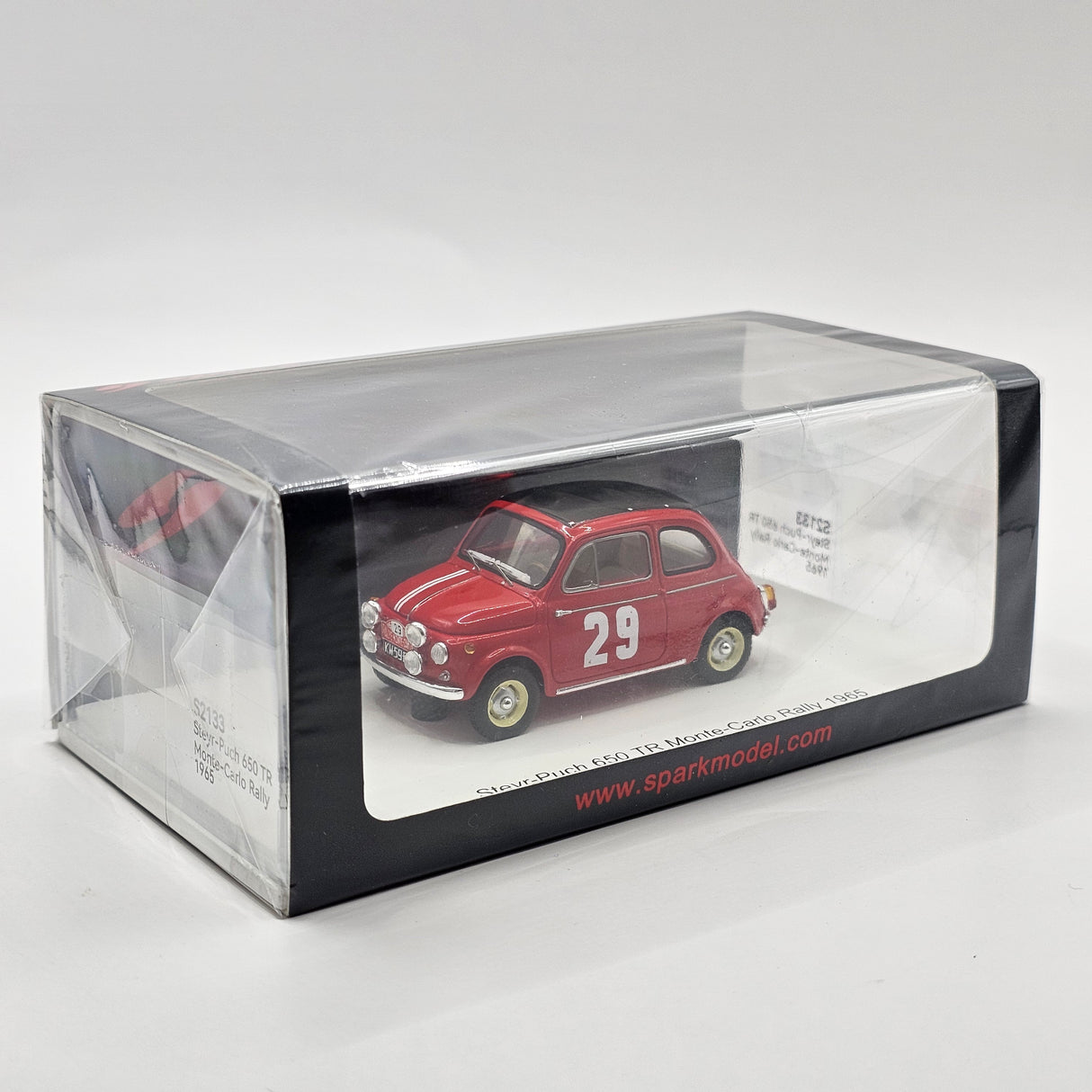 Spark Steyr Puch #29 Rally Monte Carlo 1965 1/43 Scale S2133