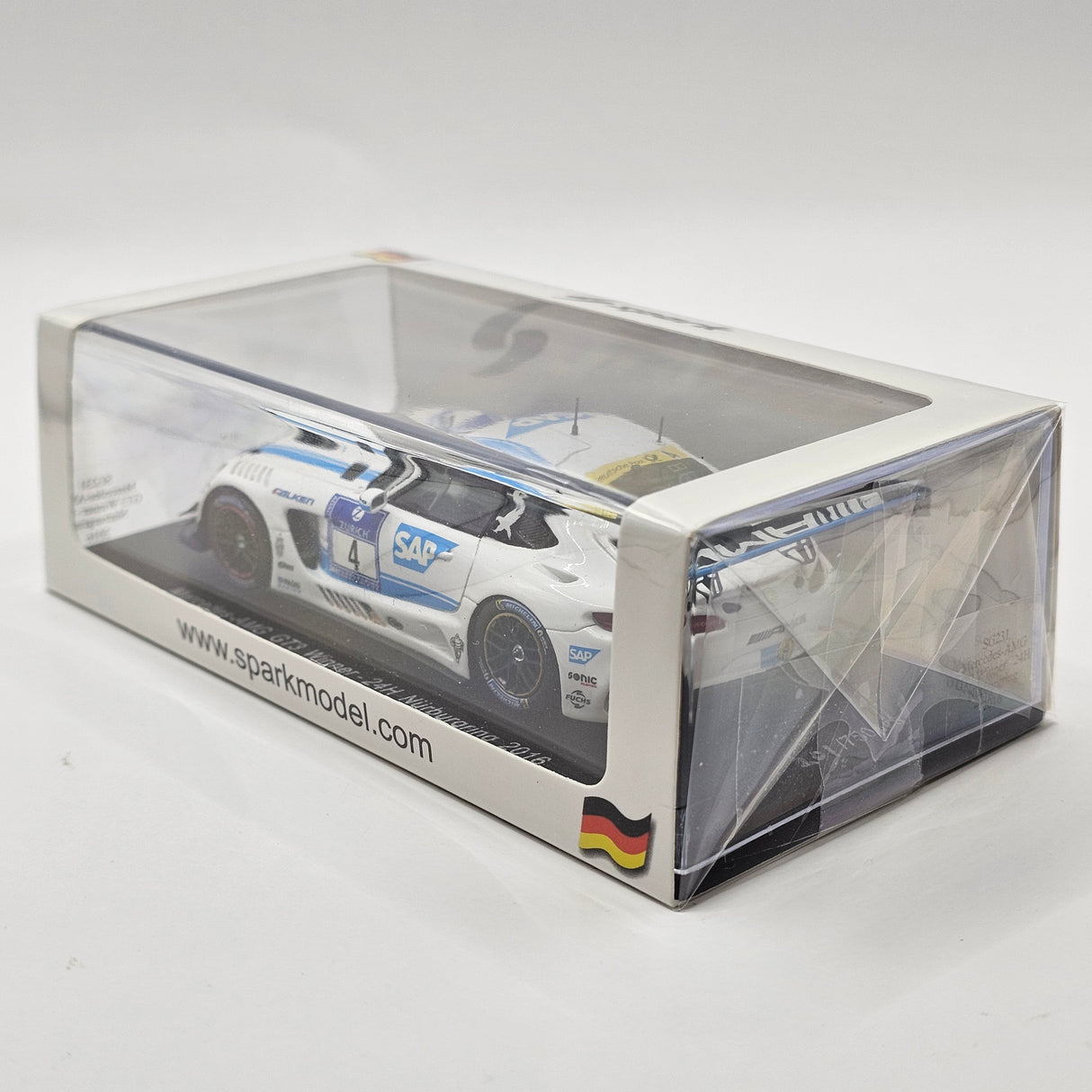 Spark Mercedes-AMG GT3 #4 Black Falcon 24Hrs Nurburgring 2016 Winner 1/43 Scale