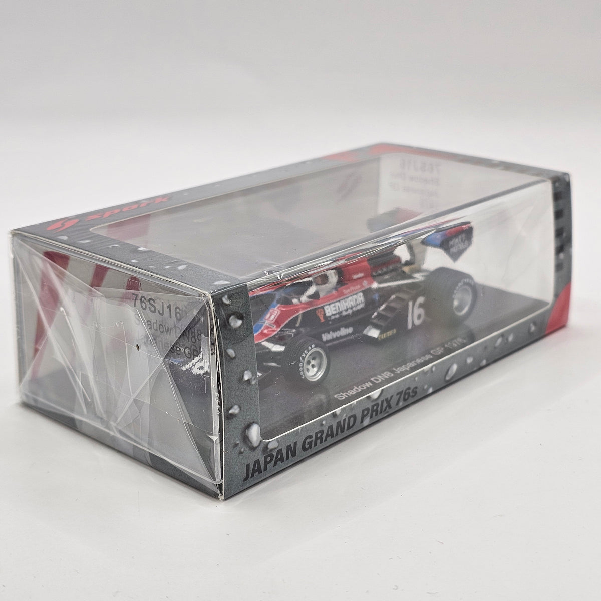 Spark Shadow DN8 #16 Tom Pryce 1976 Japanese F1 Grand Prix 1/43 Scale