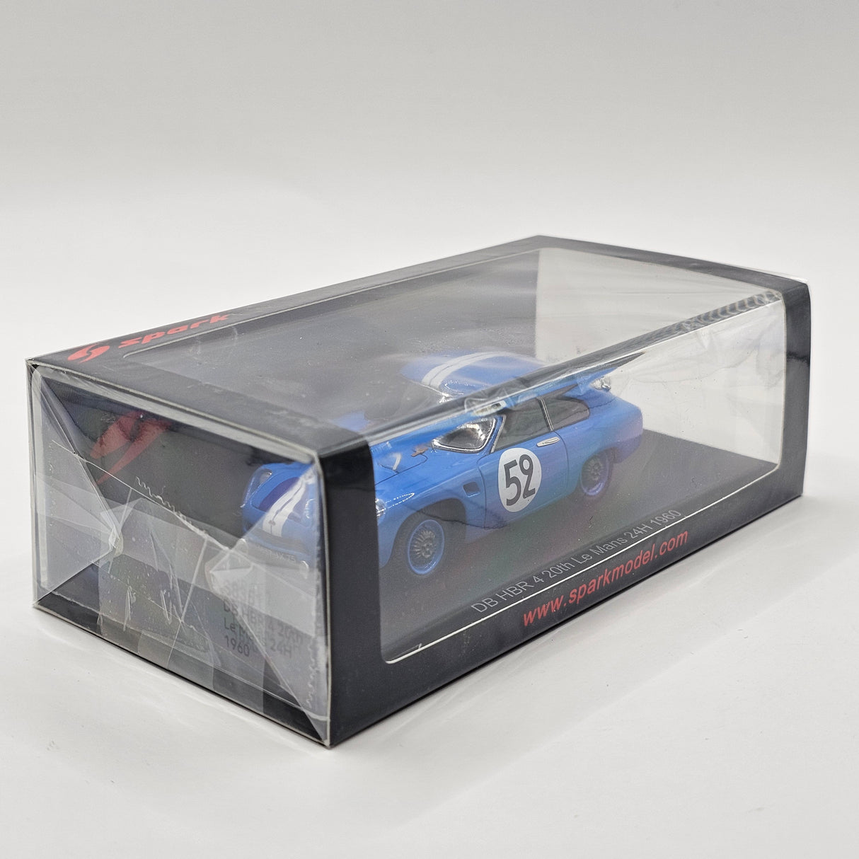 Spark DB HBR4 Coupe #52 Automobiles Deutsch et Bonnet Le Mans 1960 1/43 Scale