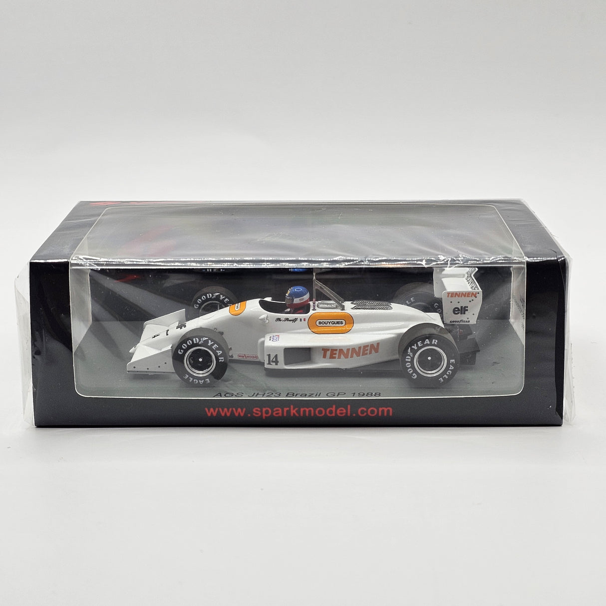 Spark AGS JH23 #14 Philippe Streiff Brazil GP 1988 1/43 Scale S7244