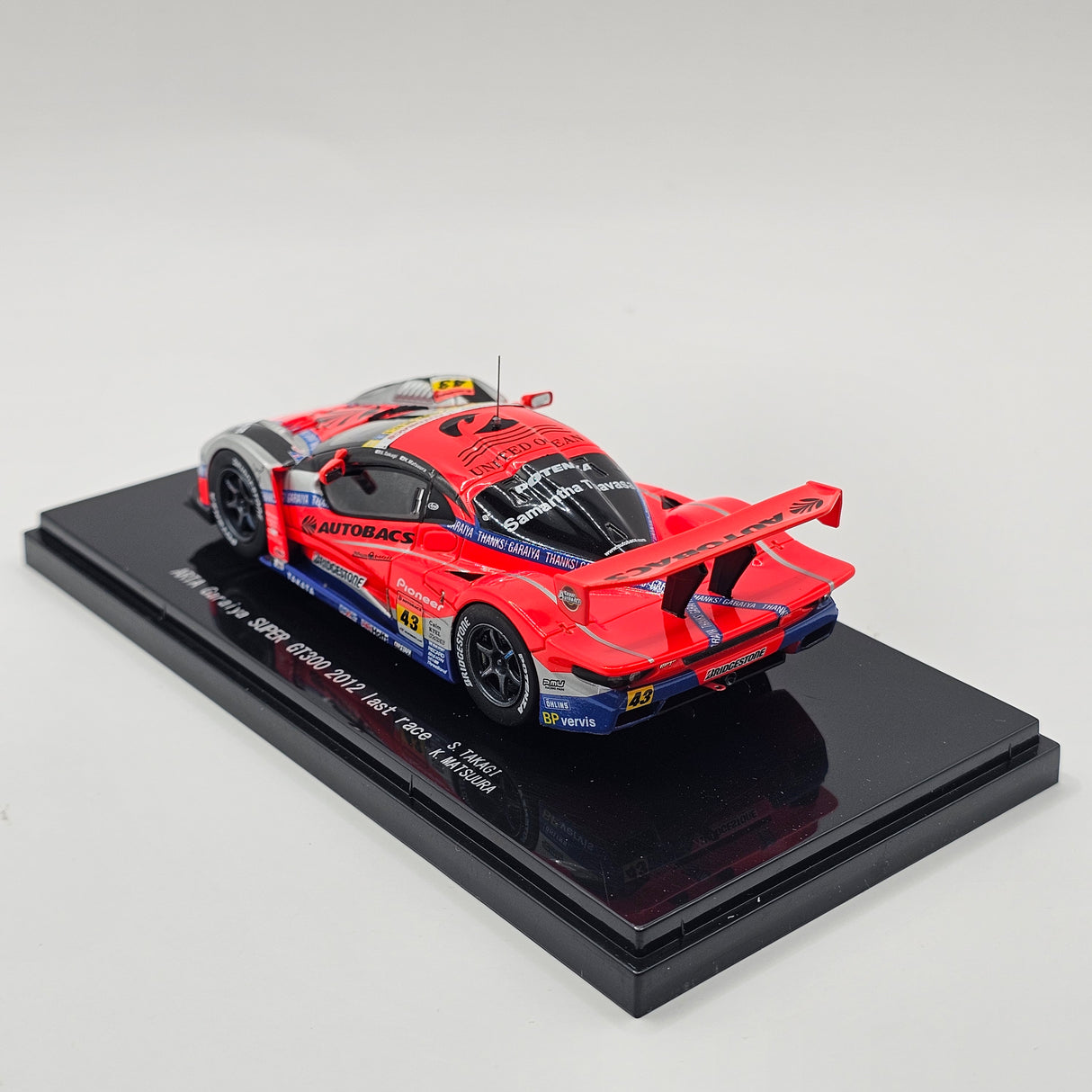 EBBRO Arta Garaiya #43 Arta Super GT GT300 2012 Last Race 1/43 Scale