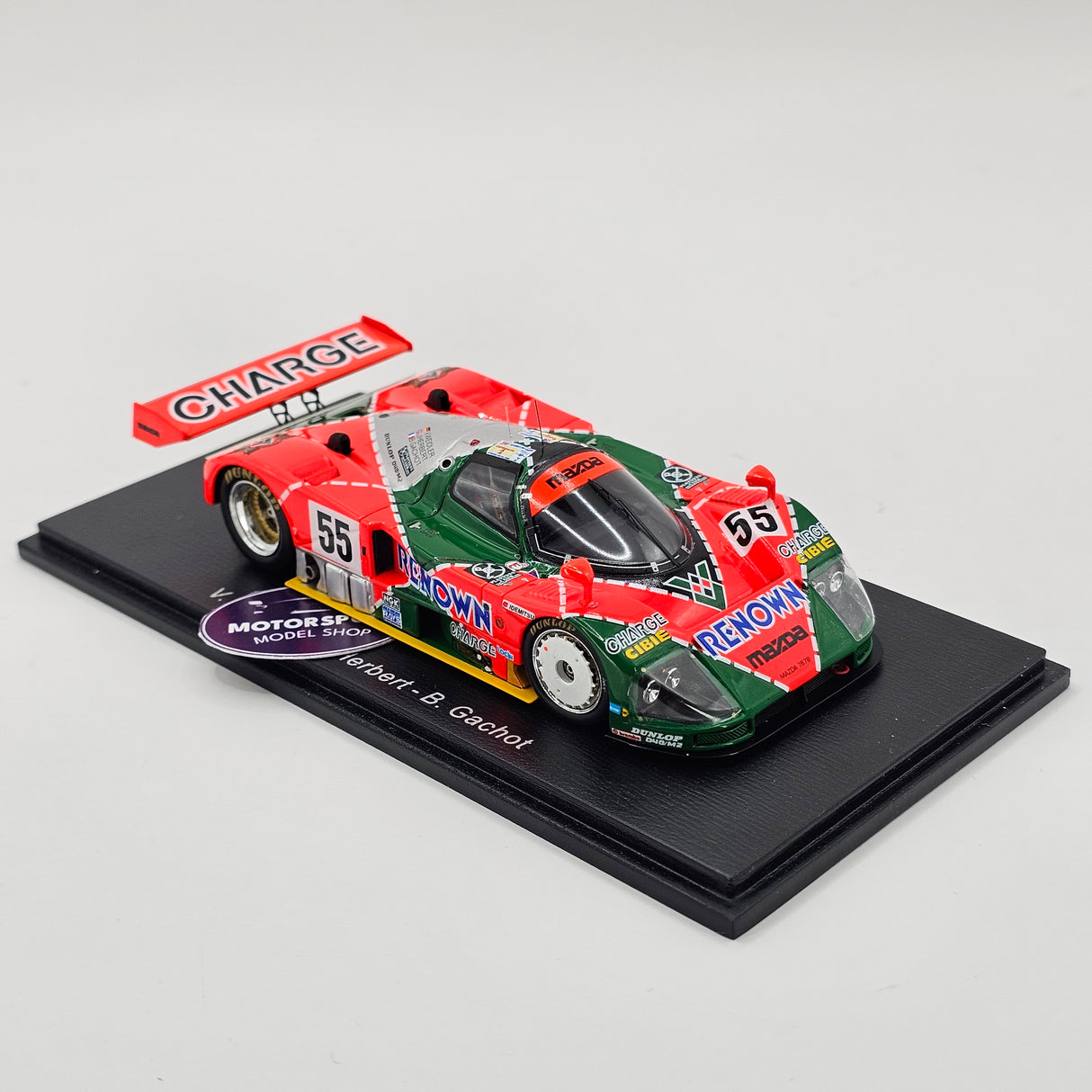 Spark Mazda 787B #55 Mazdaspeed Winner 24Hrs Le Mans 1991 1/43 Scale