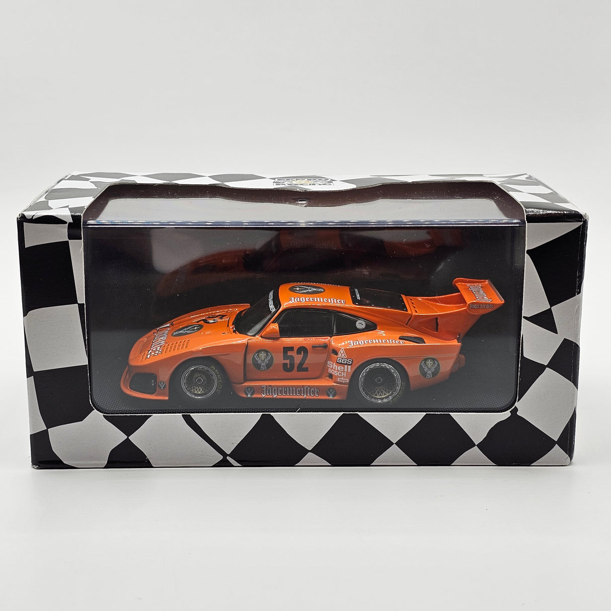 EBBRO Porsche 935 K3 #52 Jägermeister Kremer DRM Hockenheimring 1981 1/43 Scale